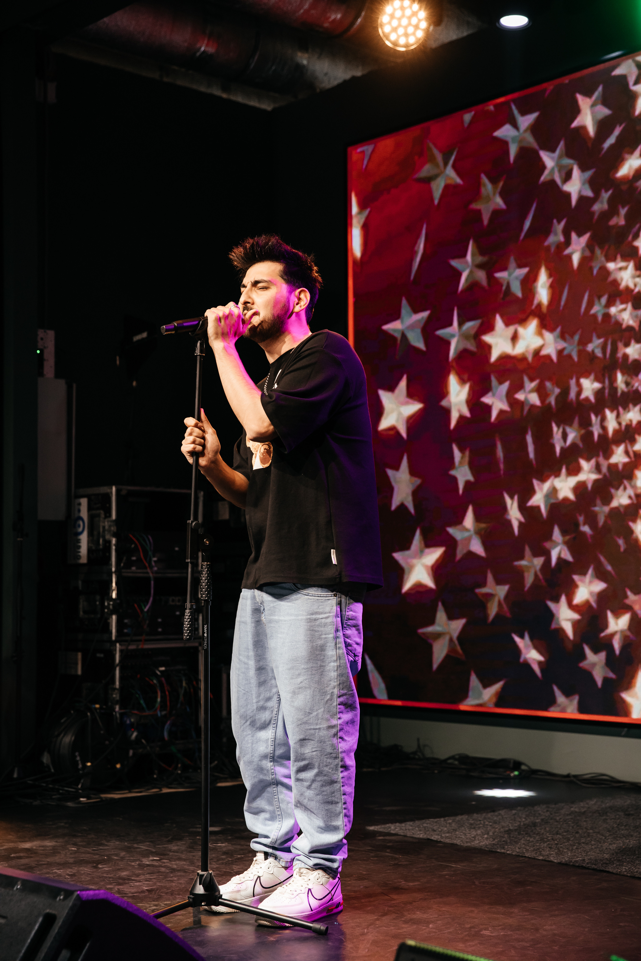 Real Zik на презентации клипа Аделины Сотниковой в Москве