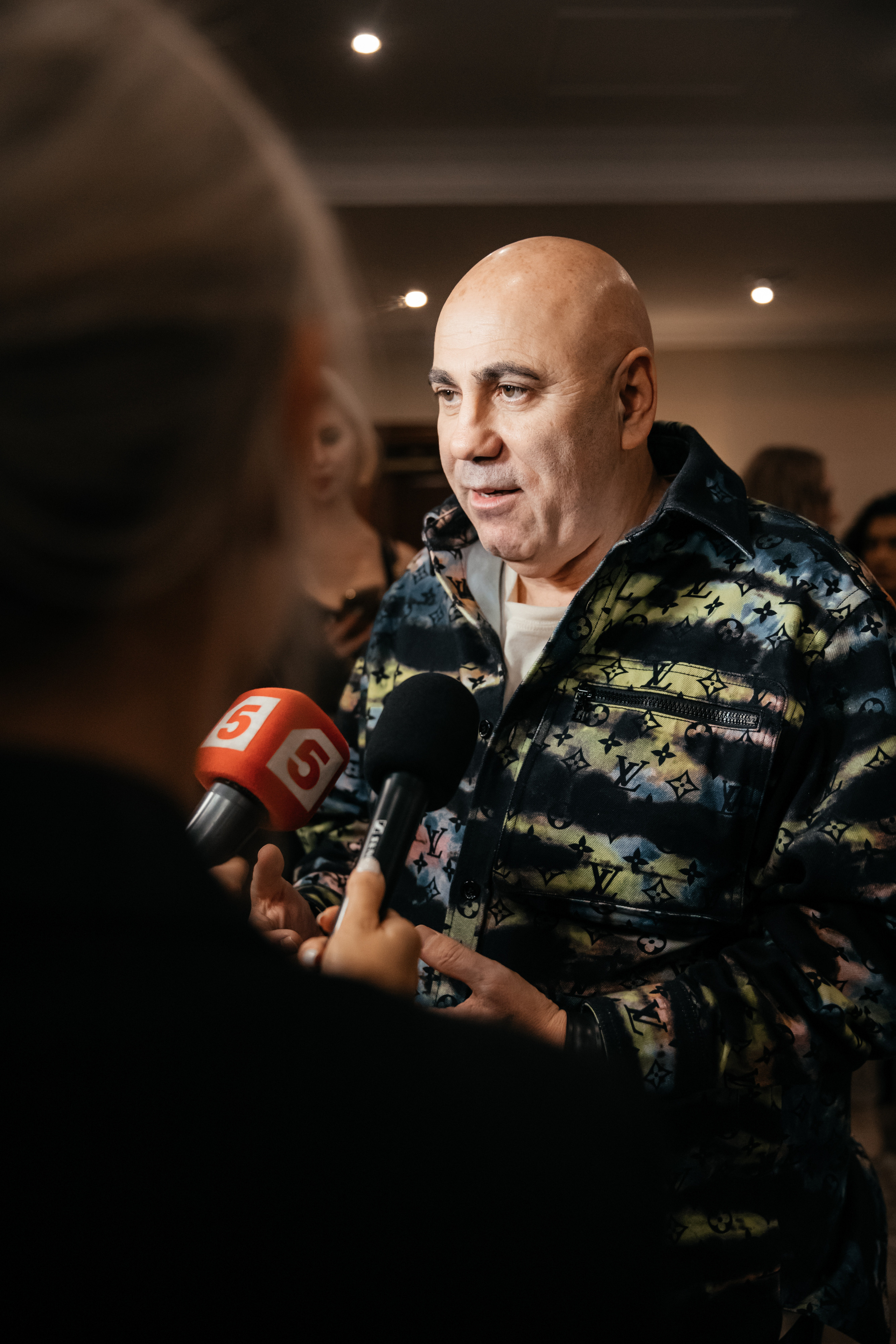 Иосиф Пригожин на Гала-ужине Премии Виктория 2021 в Москве