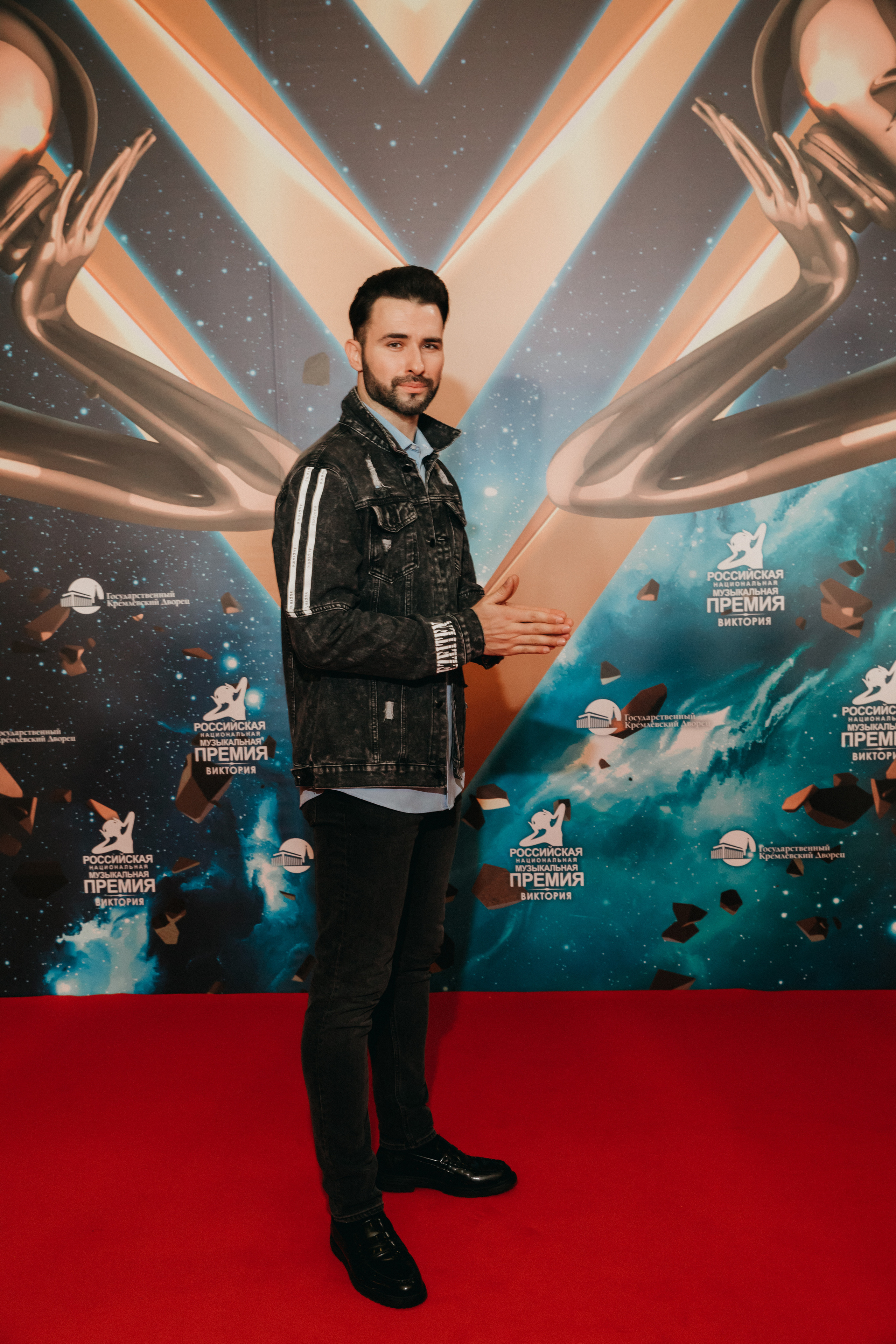 Максим Завидия на Российской Национальной Музыкальной Премии Виктория-2021 в Москве