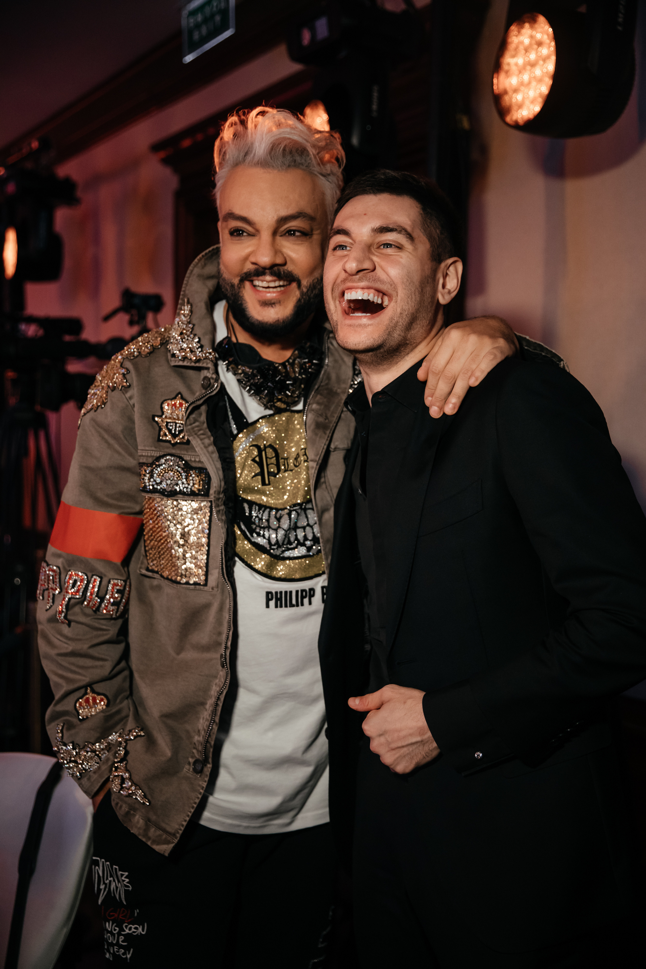 Филипп Киркоров и DAVA на Гала-ужине Премии Виктория 2021 в Москве