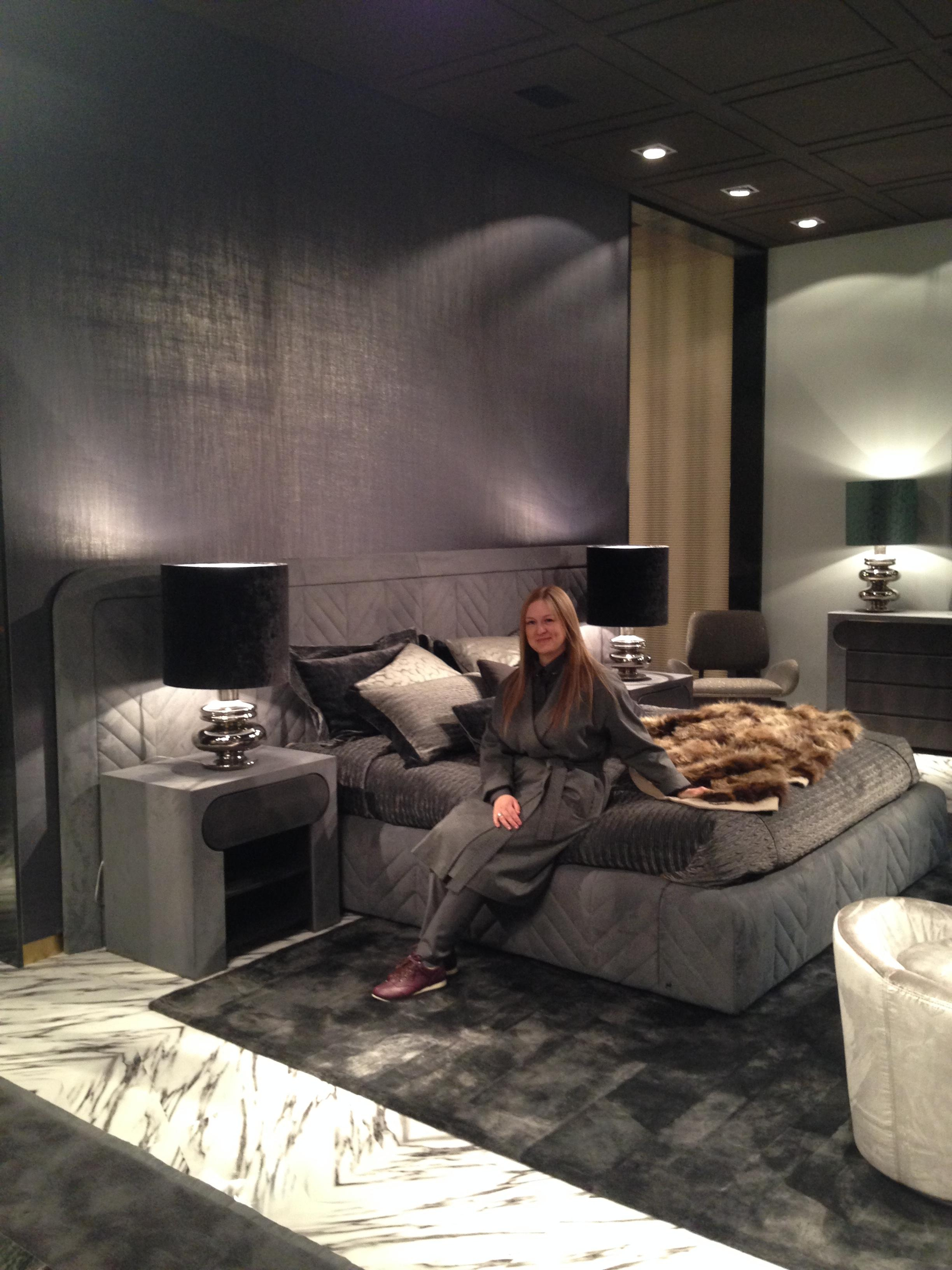 SMANIA Harrison bed. Elizarova Design Studio