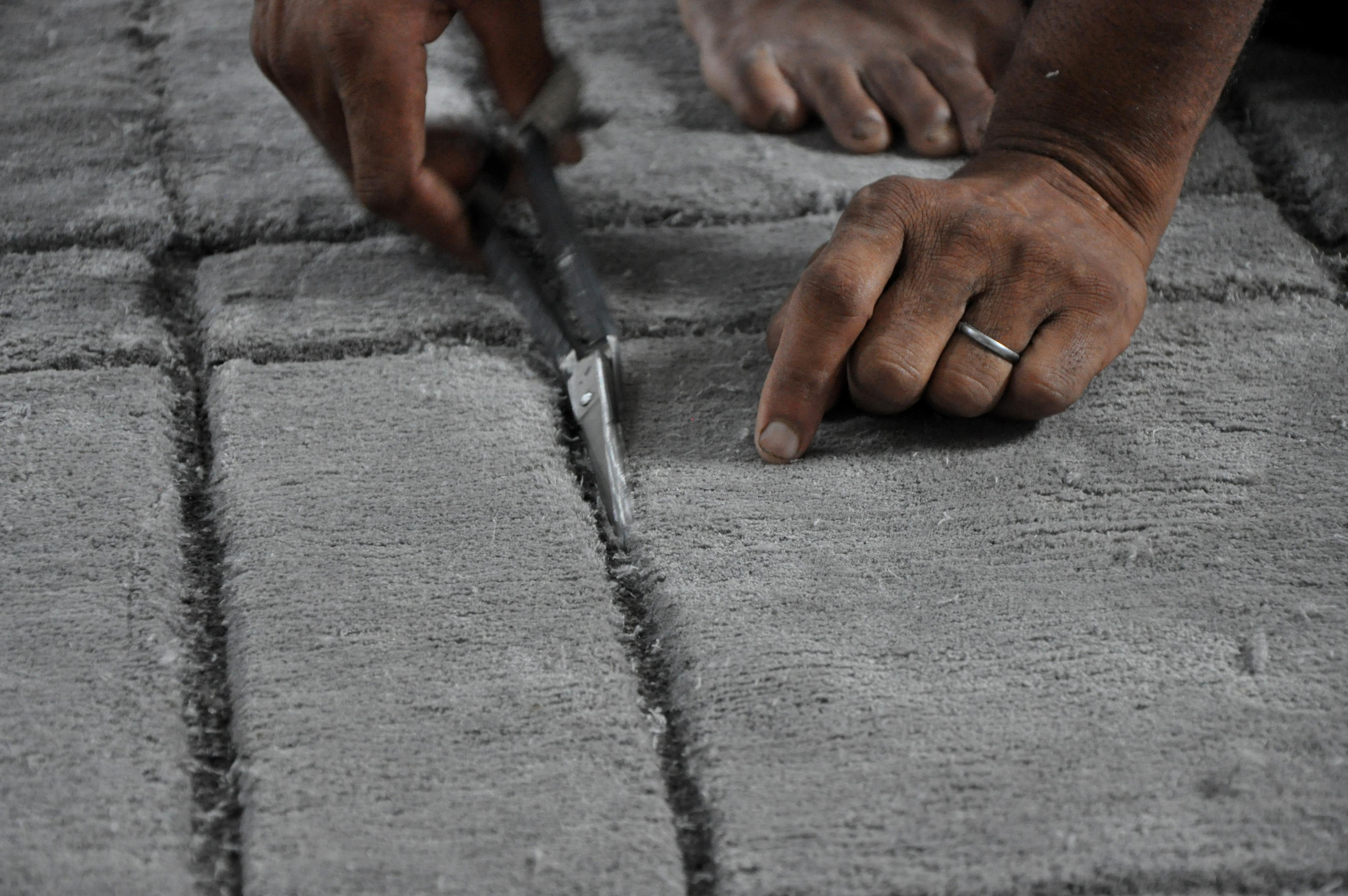 URBAN FABRIC RUGS Quadrilatte. Elizarova Design Studio