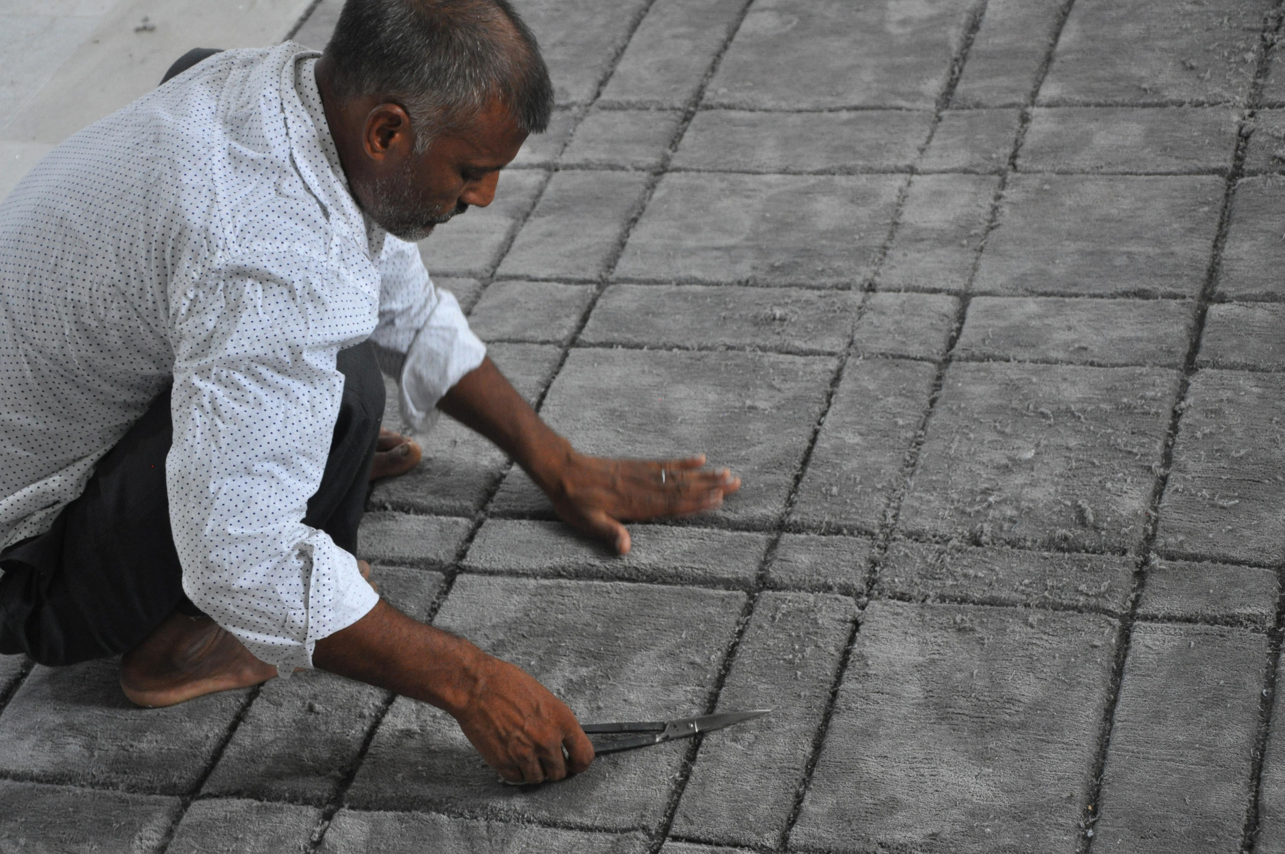 URBAN FABRIC RUGS Quadrilatte. Elizarova Design Studio