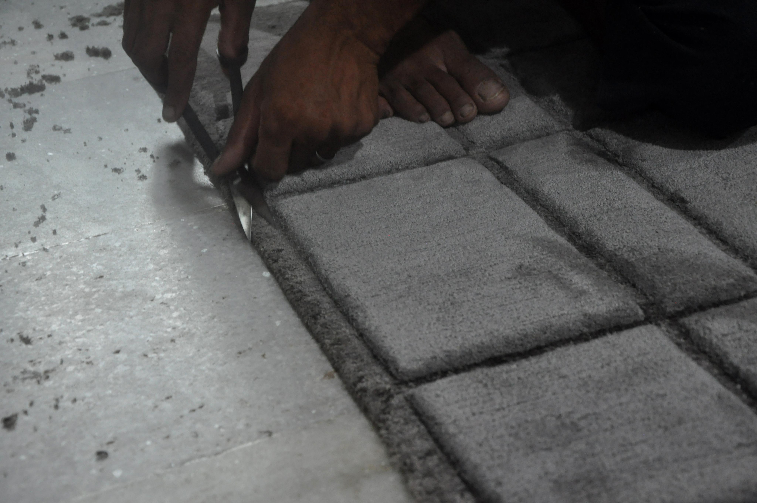 URBAN FABRIC RUGS Quadrilatte. Elizarova Design Studio