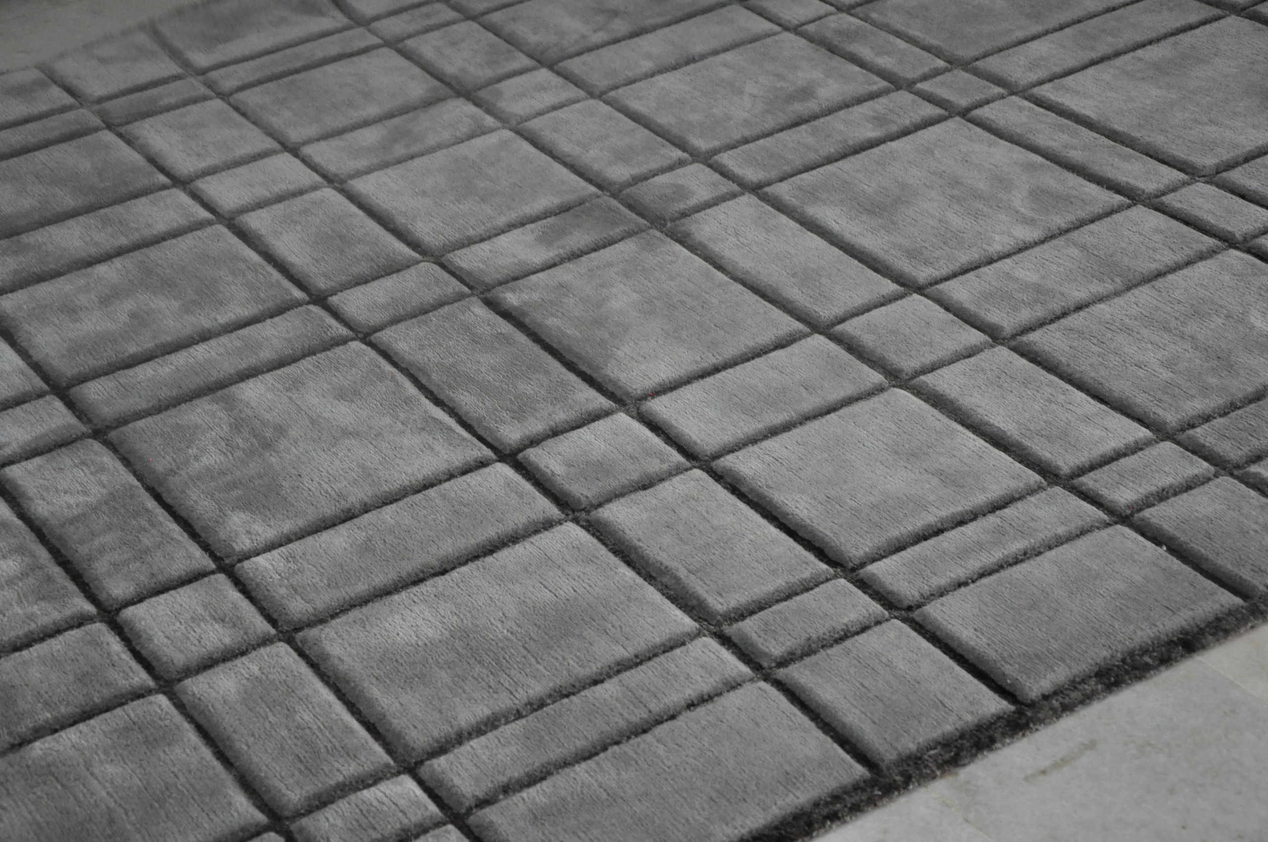 URBAN FABRIC RUGS Quadrilatte. Elizarova Design Studio