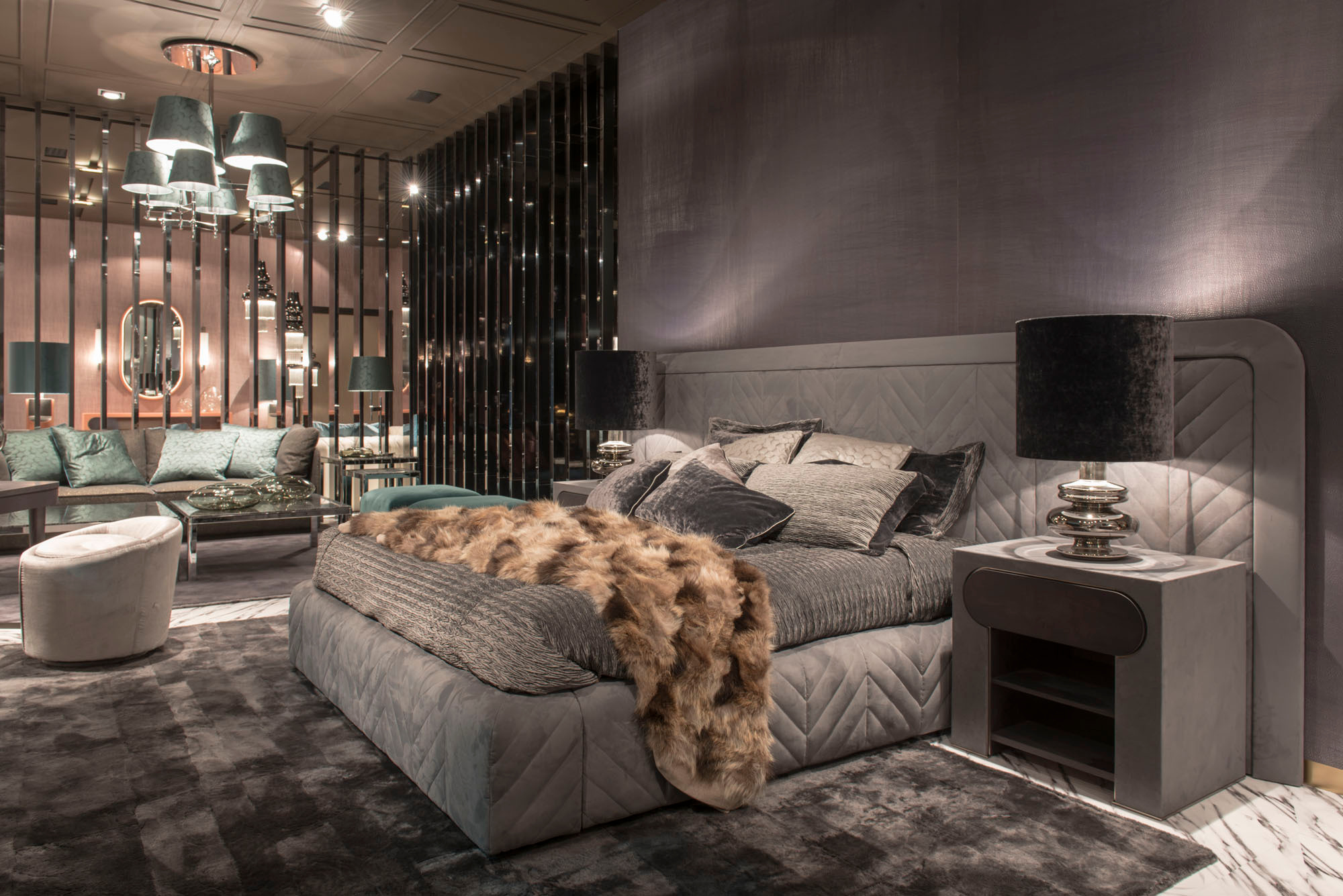 SMANIA Harrison bed. Elizarova Design Studio