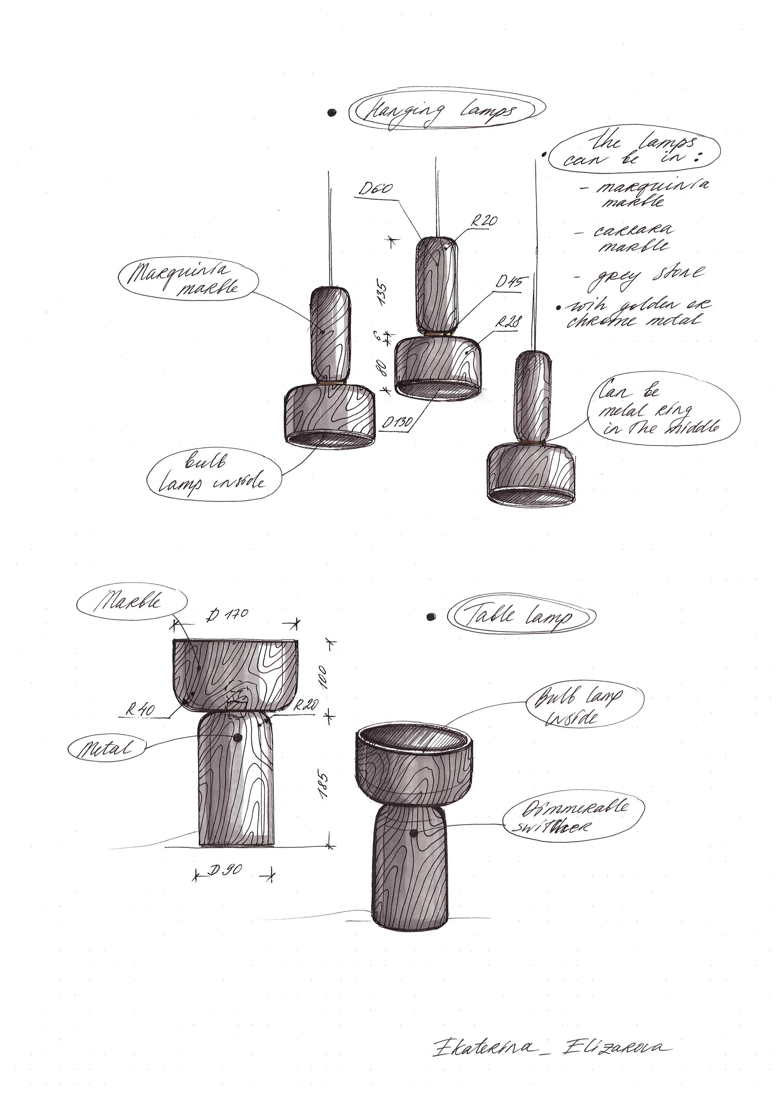 MATLIGHT MILANO Andromeda. Elizarova Design Studio