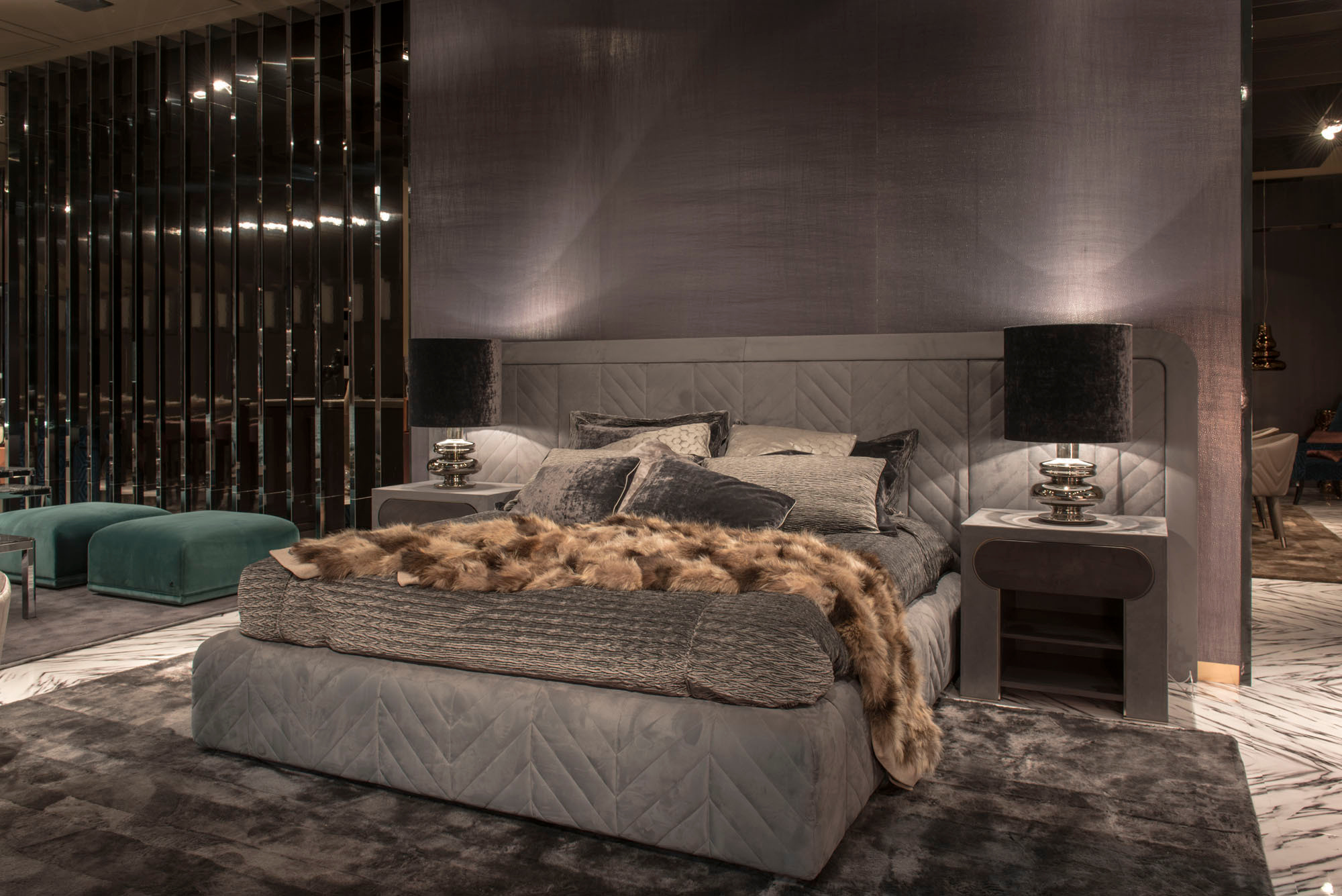 SMANIA Harrison bed. Elizarova Design Studio
