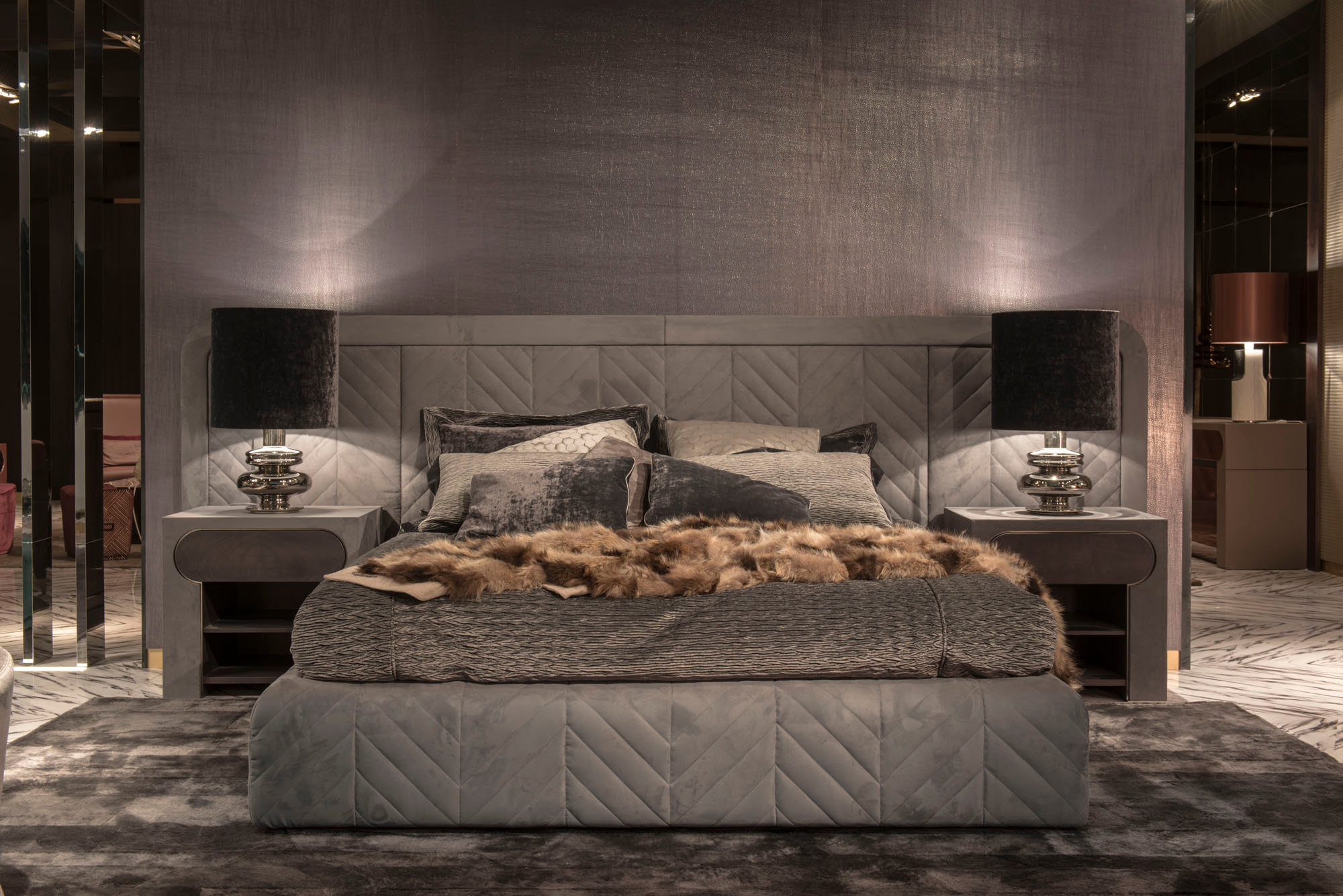 SMANIA Harrison bed. Elizarova Design Studio