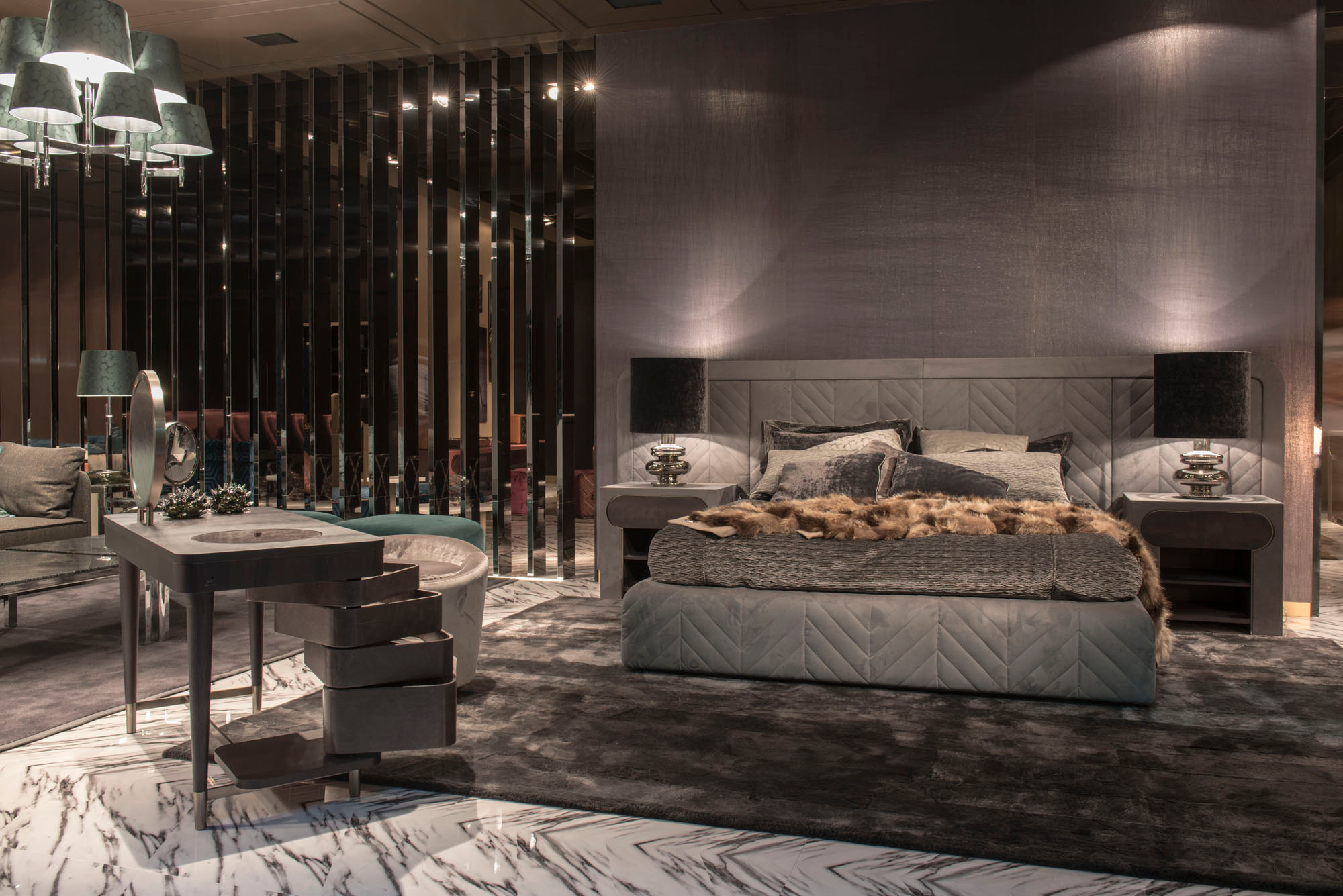 SMANIA Harrison bed. Elizarova Design Studio