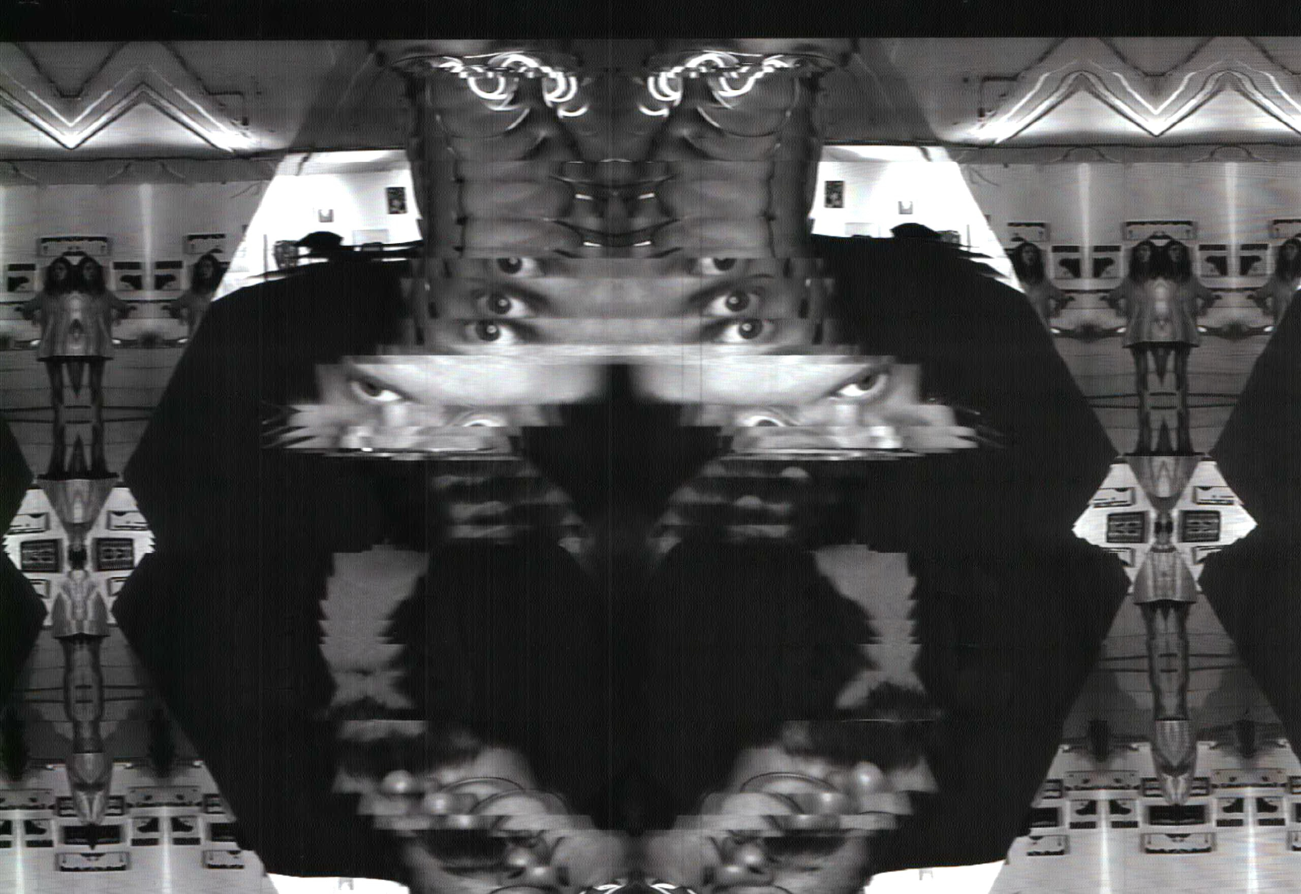Fluxus Selfie Machine. Roman Hodirev is an esoteriologist, multidisciplinary artist, photographer and musician. Saint Petersburg, Riga