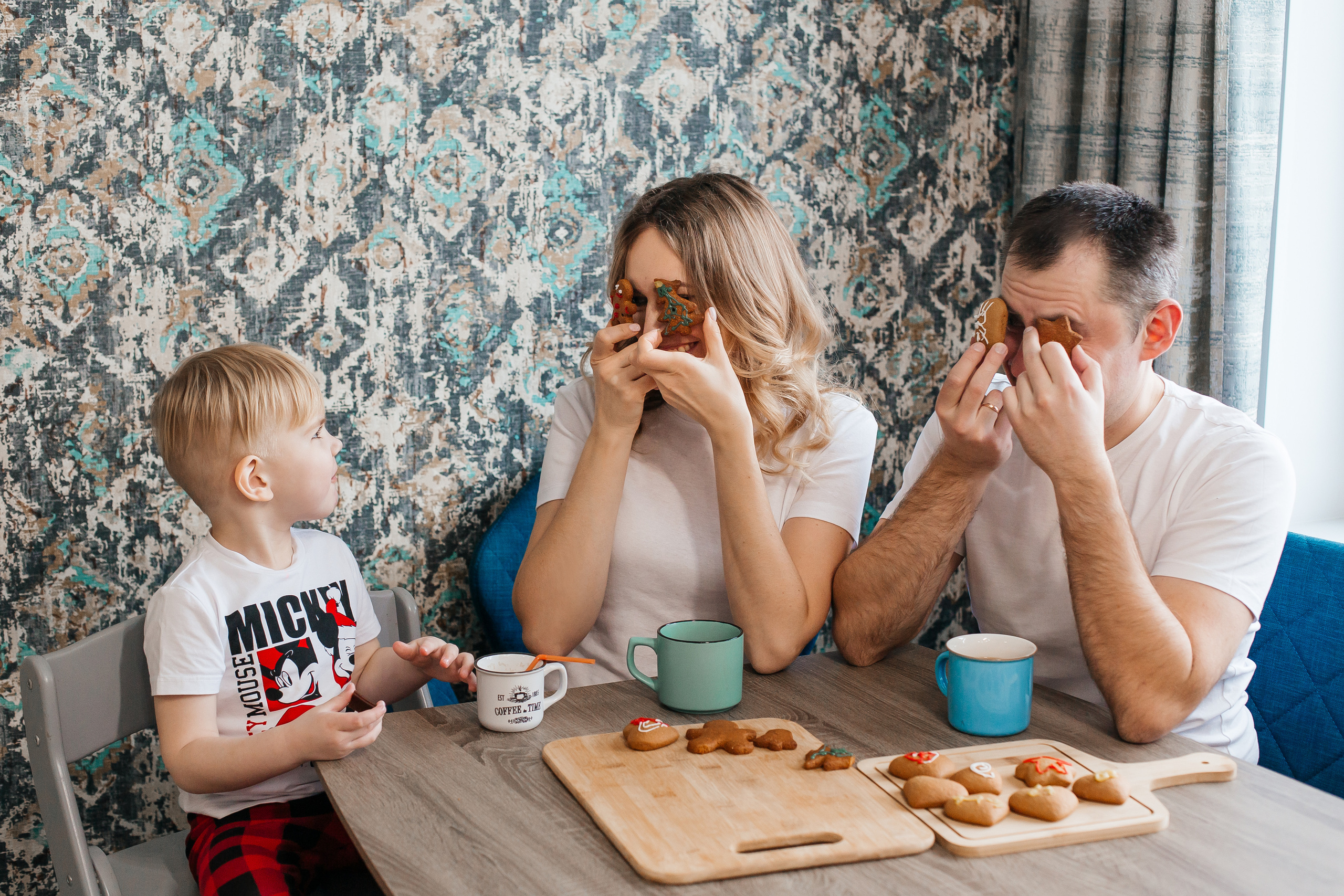 Домашняя новогодняя фотосессия. Фотограф в Красноярске Оксана Мазун