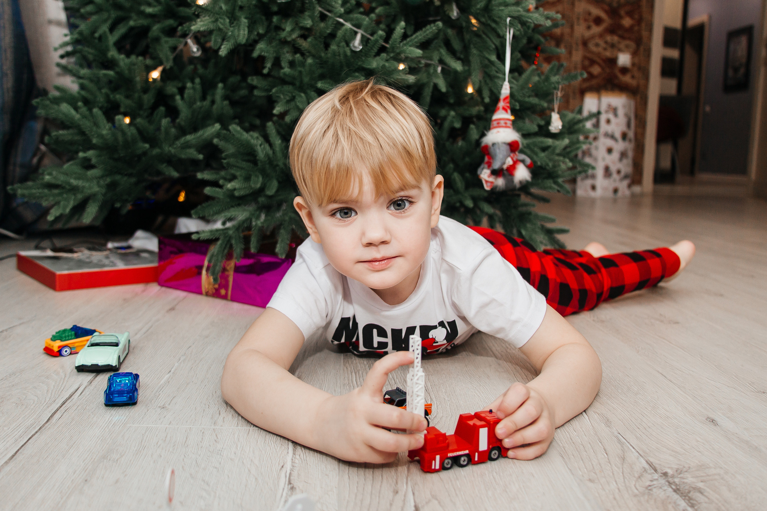 Домашняя новогодняя фотосессия. Фотограф в Красноярске Оксана Мазун