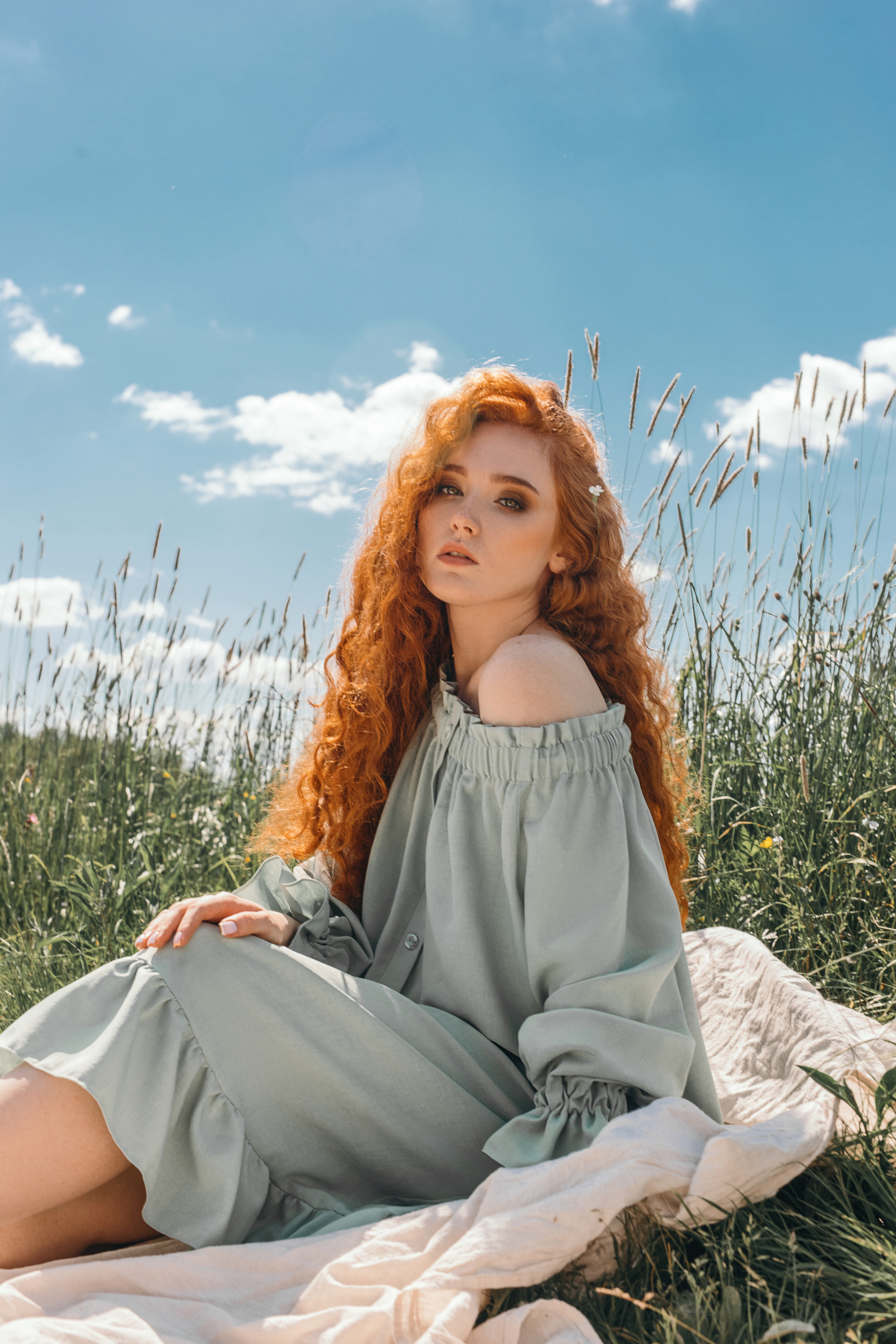 Фотосессия в поле. Ваш фотограф Тати Игнатьева в Санкт-Петербурге