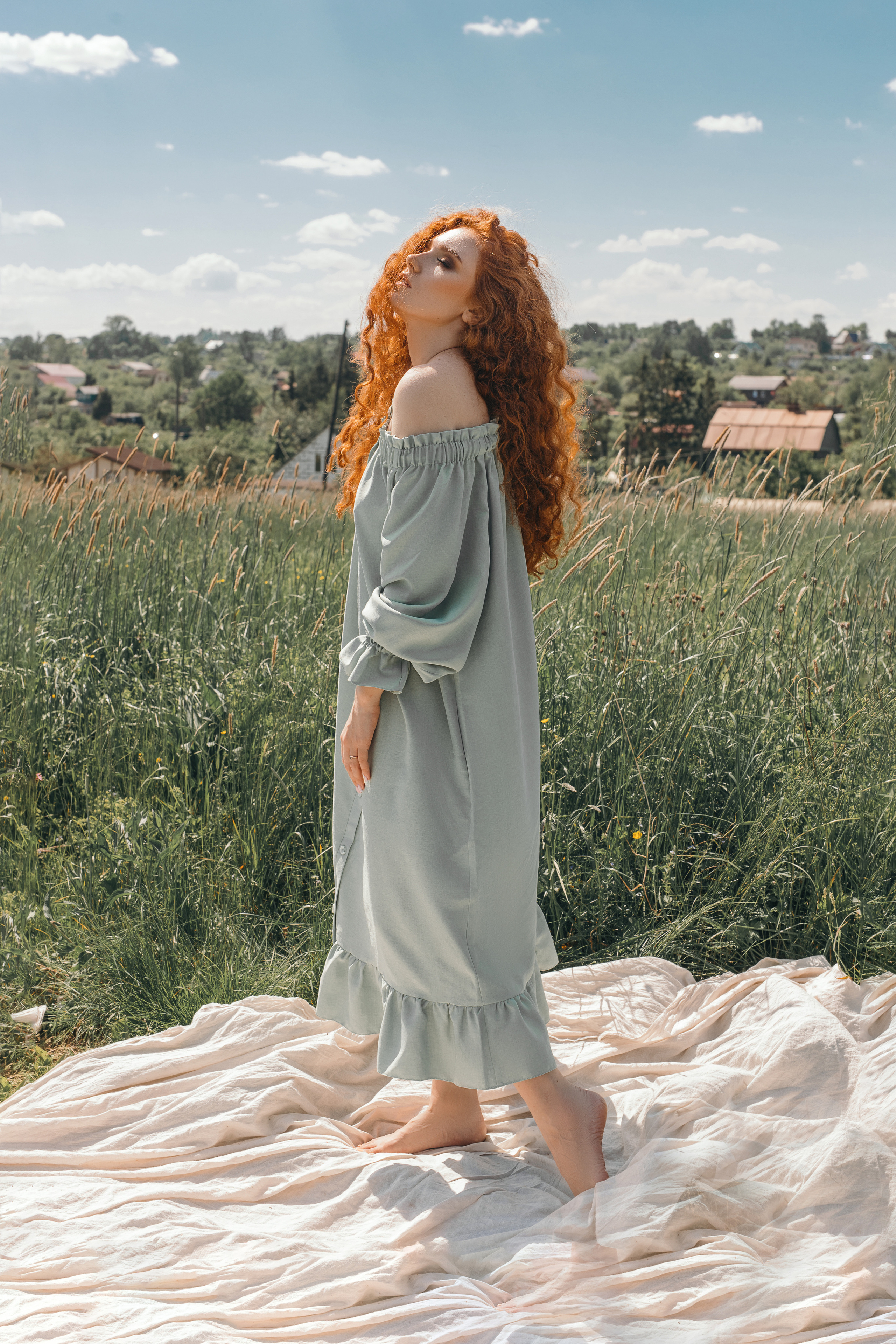 Фотосессия в поле. Ваш фотограф Тати Игнатьева в Санкт-Петербурге