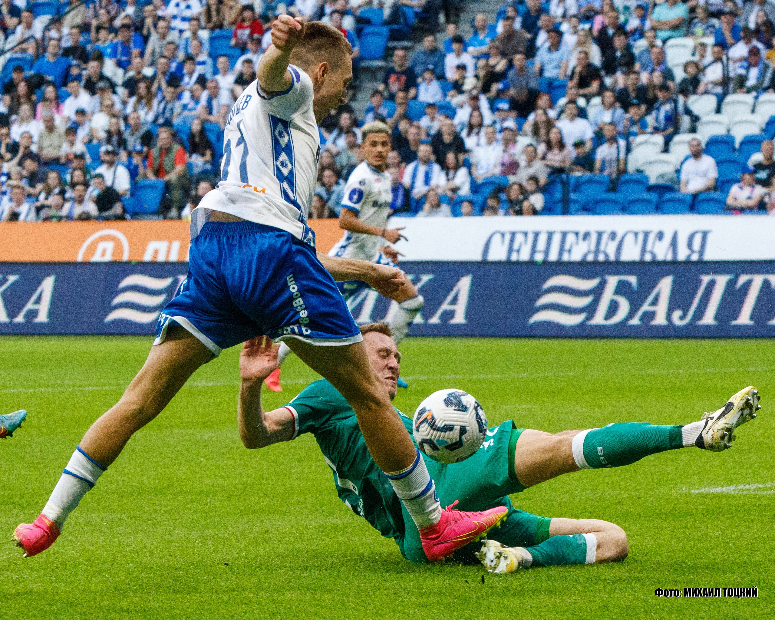 Фоторепортаж. РПЛ 25 тур. Динамо — Рубин. Михаил Тоцкий портретный и репортажный фотограф в Москве