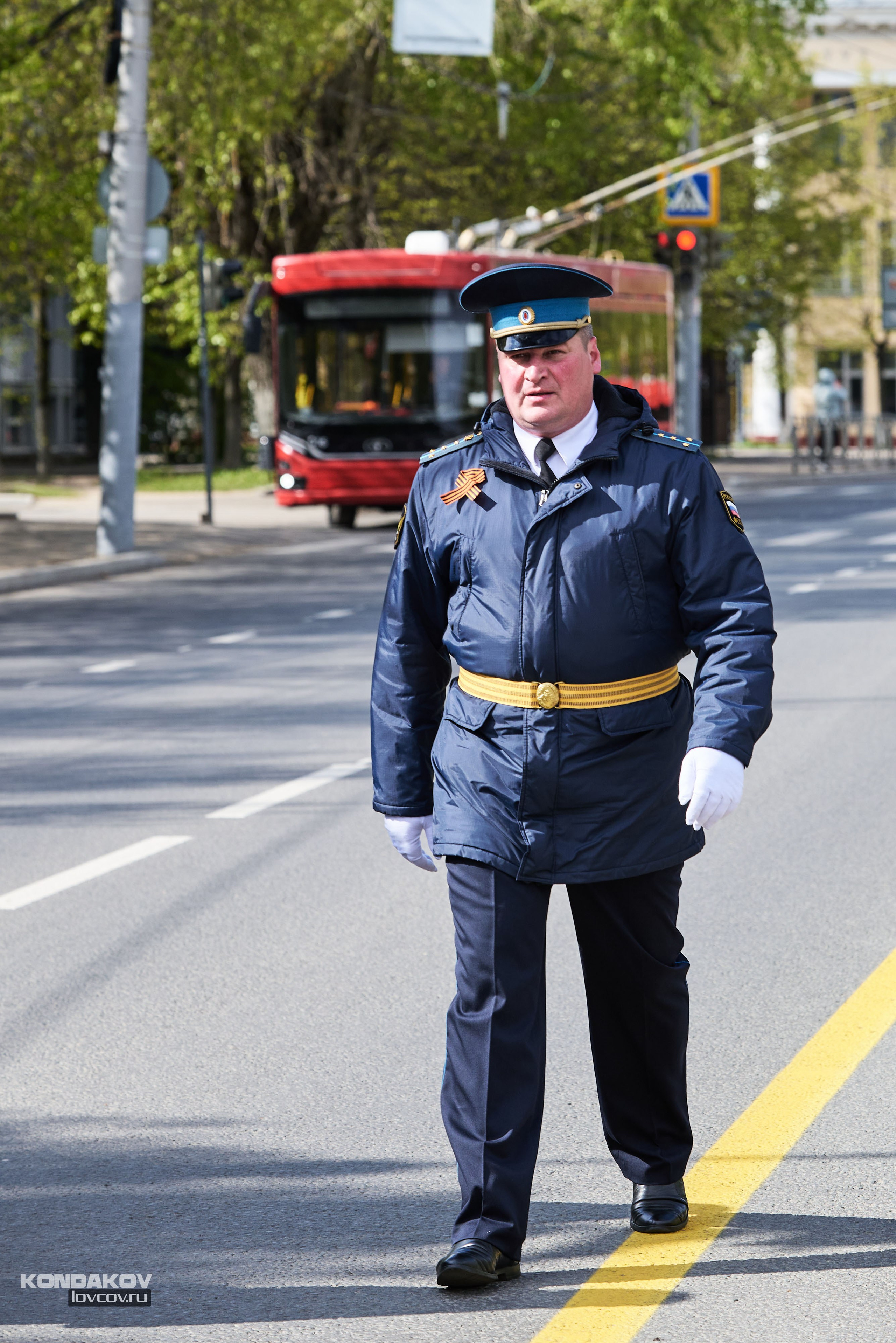 Парад в честь празднования День Победы 9 мая 2024 года в городе Иваново
