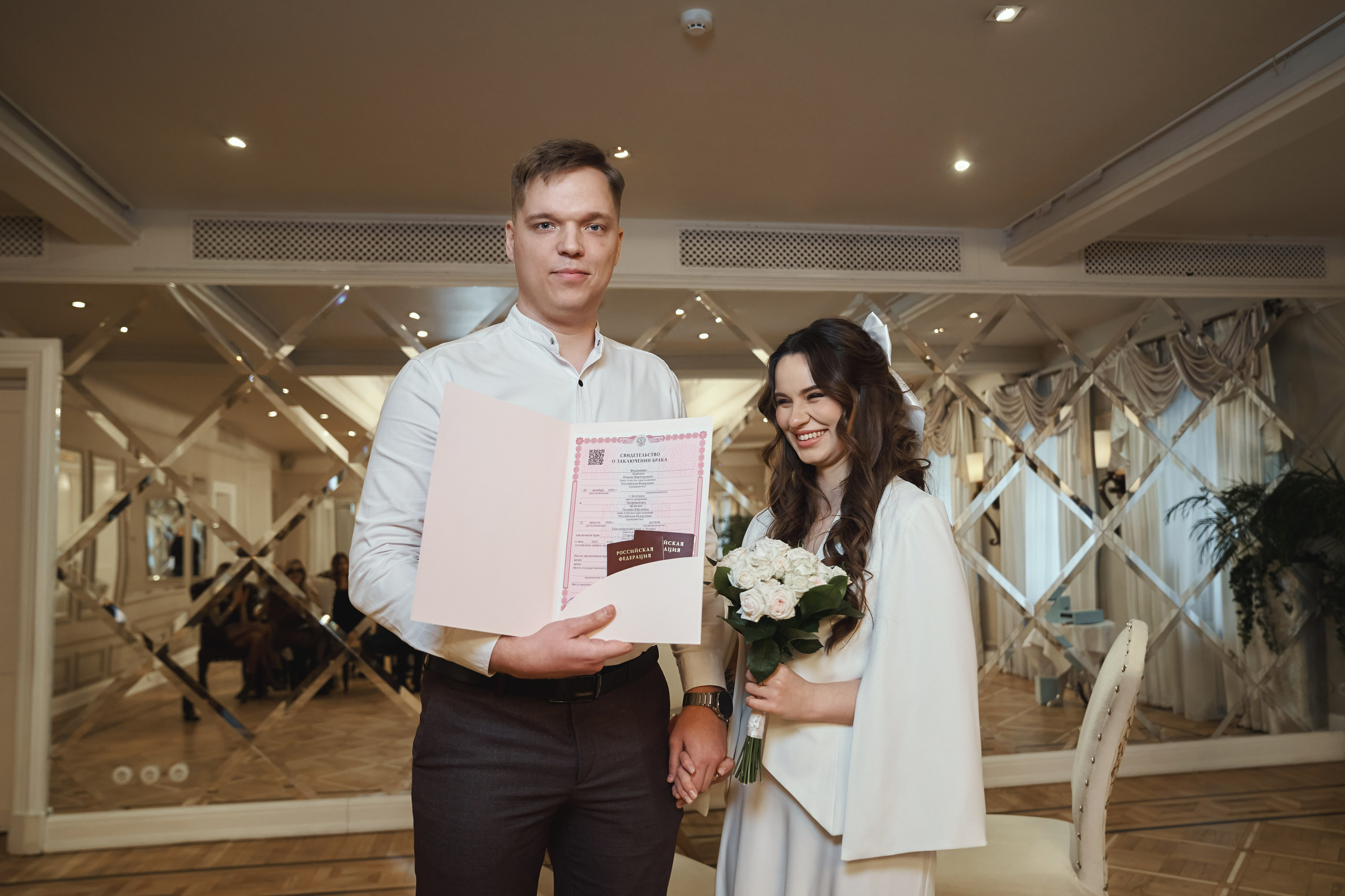 Регистрация брака в ресторане Гусятникофф. Фотограф на свадьбу