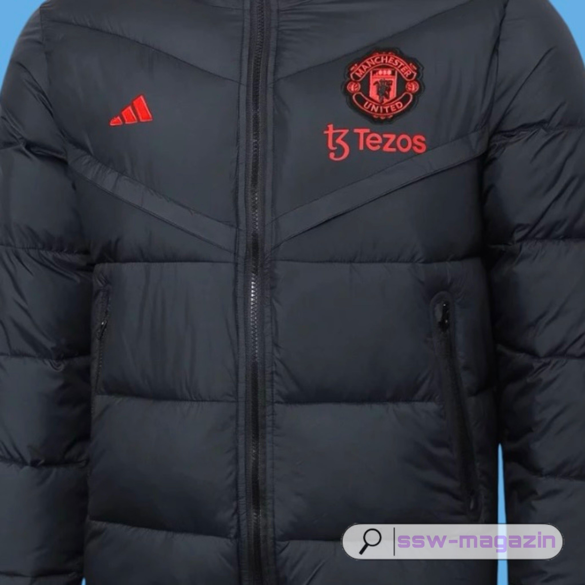 Пуховик manchester united 2024-2025 adidas купить. Футбольный магазин — ssw_magazin