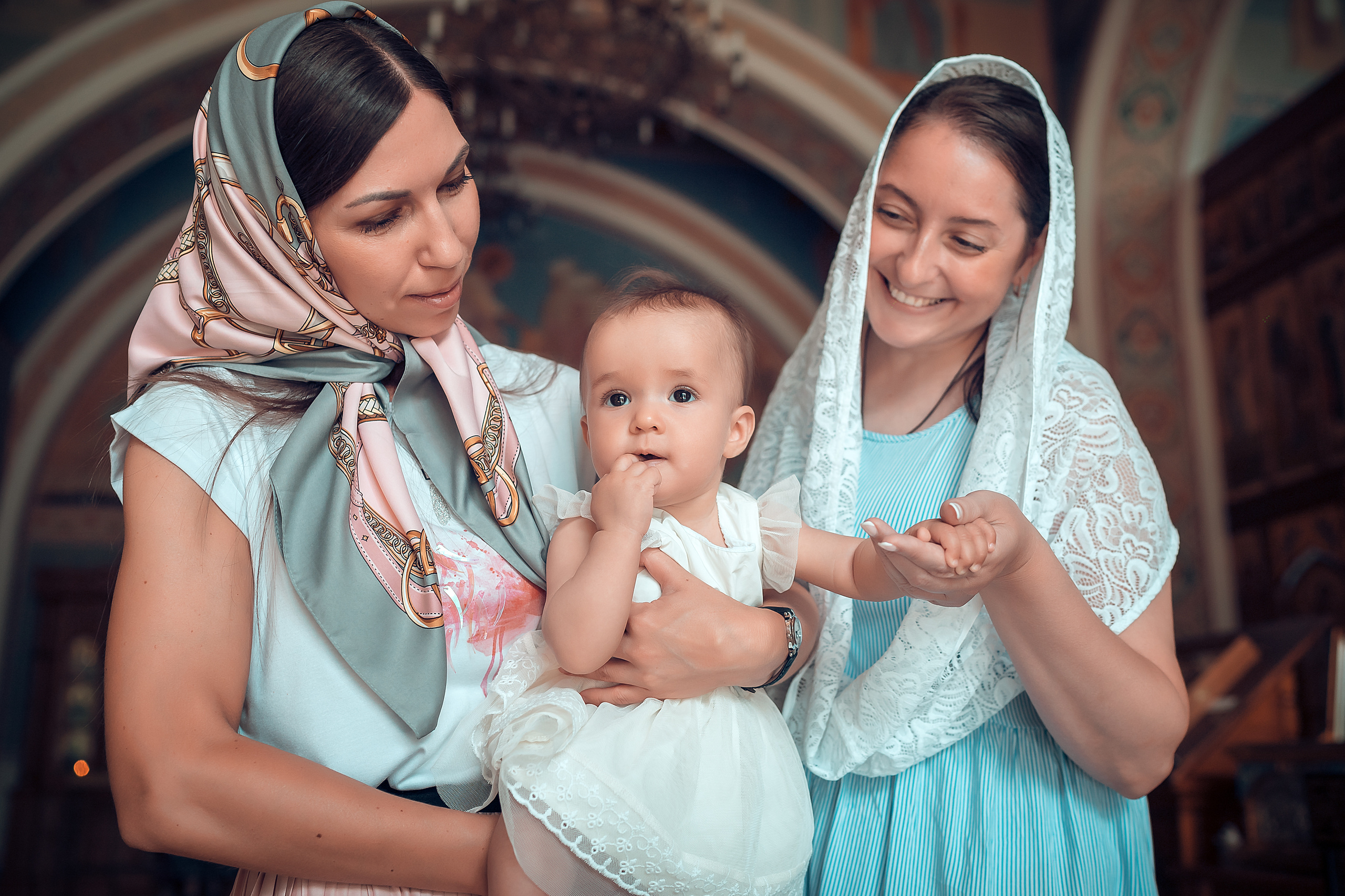 Таинство Крещения Арины. Фотограф на Крещение и Венчание в Красноярске Рамазанова Юлия