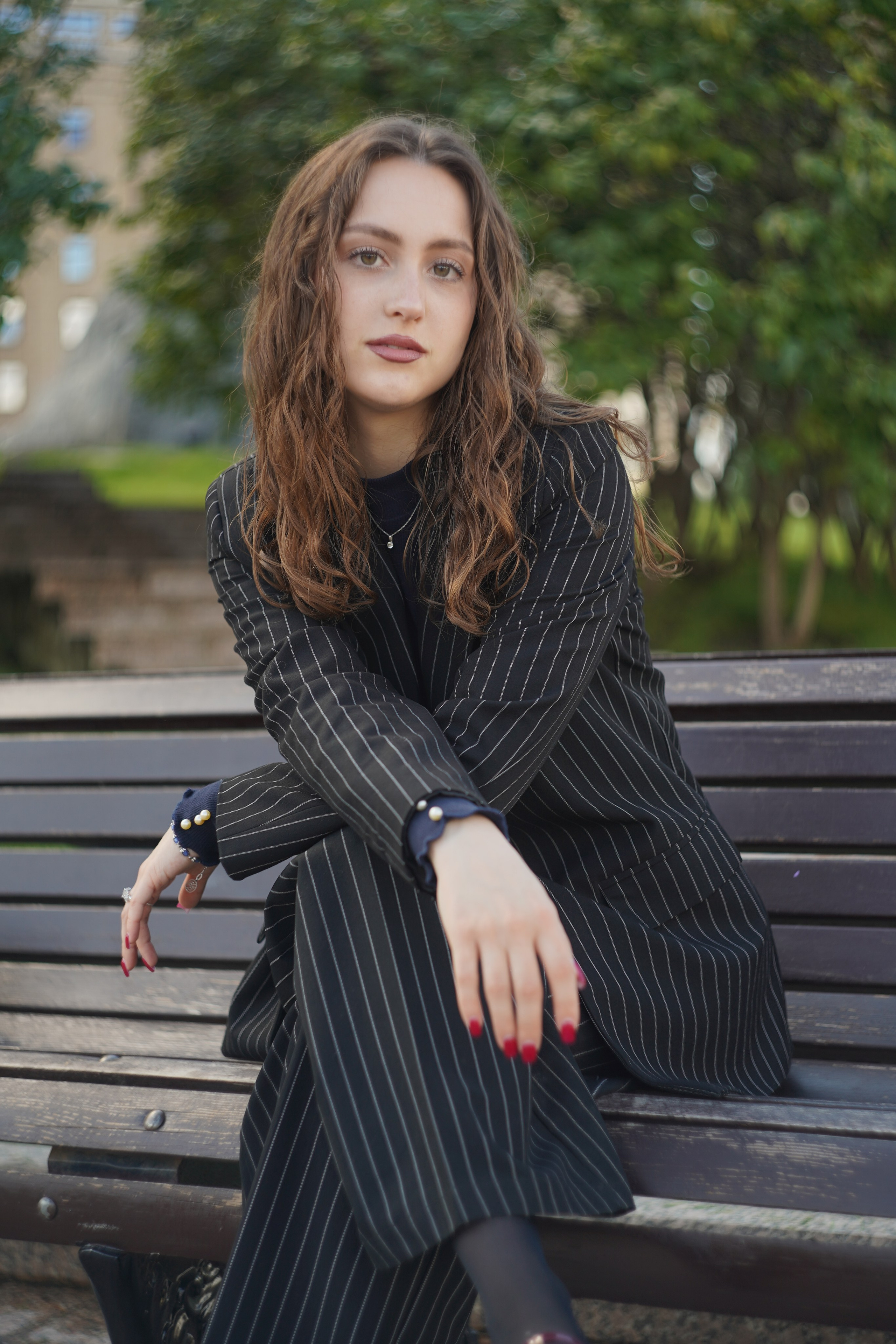 Ретро фотосессия на фоне сталинских высоток