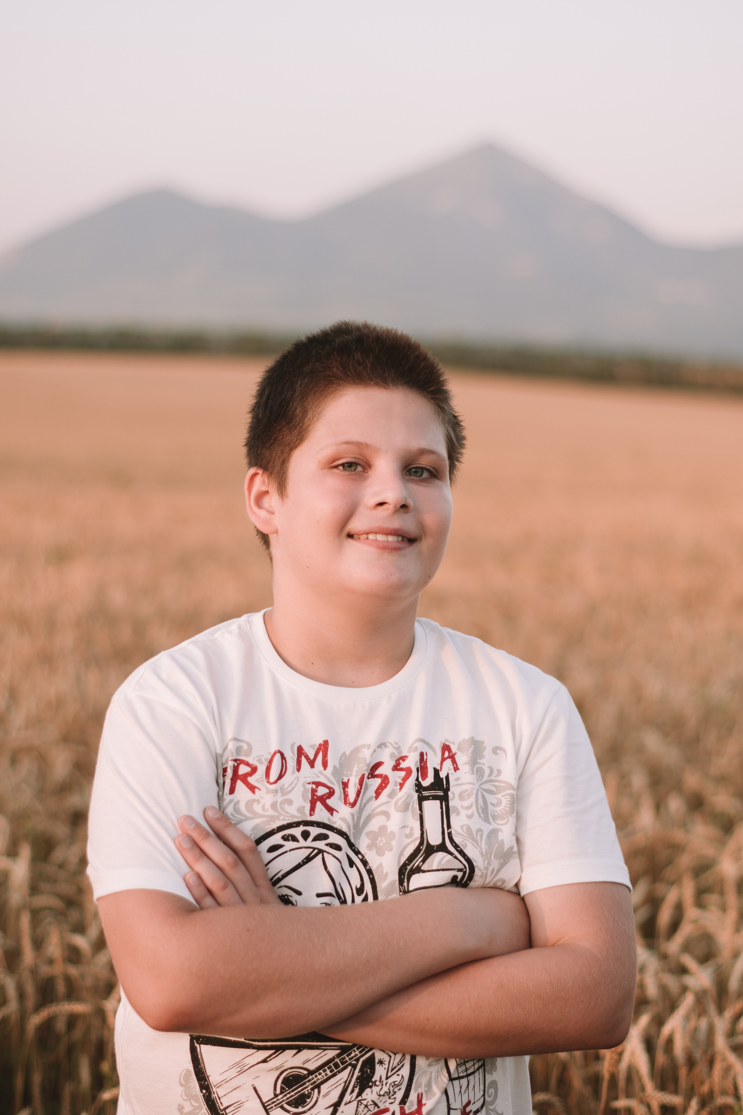 Александра и сыновья. Фотосессия в пшеничном поле. Семейный фотограф Пятигорск, Кисловодск, Эльбрус. Марина Вяликова