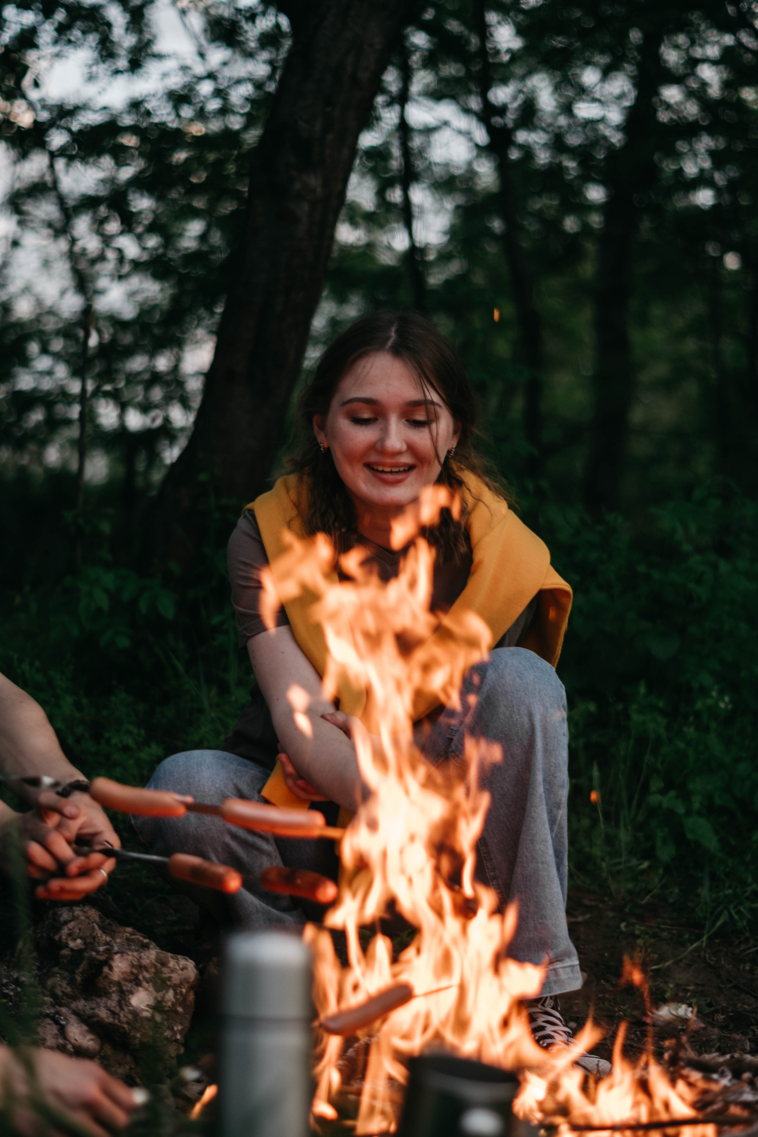 Компания друзей. Пикник у костра. Семейный фотограф Пятигорск, Кисловодск, Эльбрус. Марина Вяликова