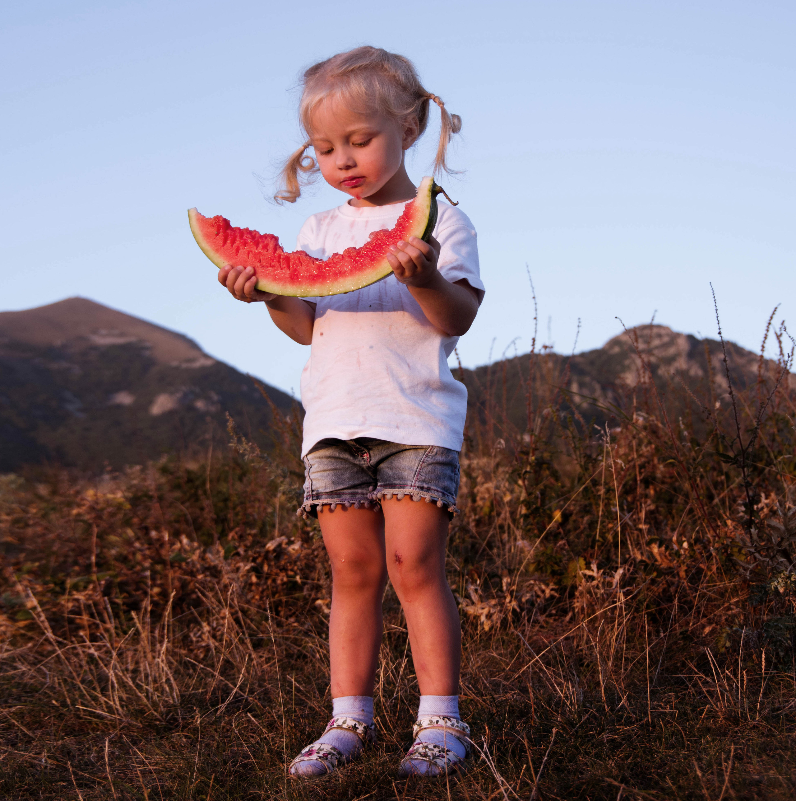 Семейная фотосессия с арбузами. Семейный фотограф Пятигорск, Кисловодск, Эльбрус. Марина Вяликова
