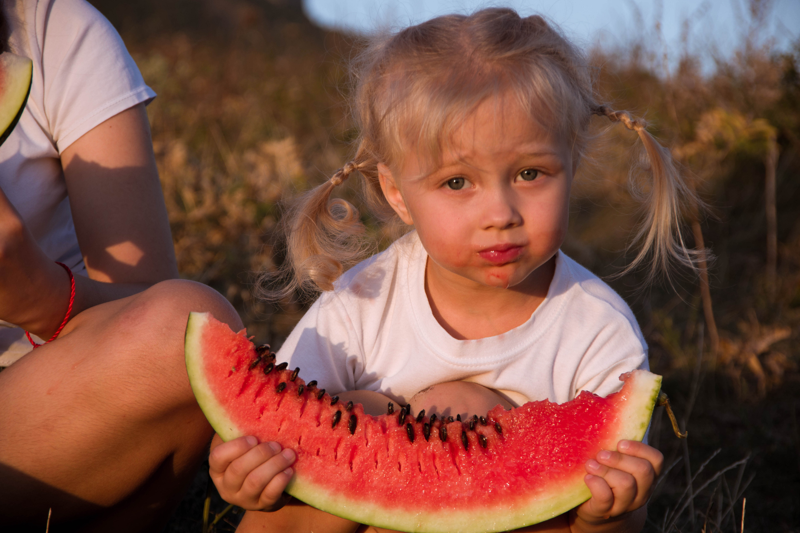 Семейная фотосессия с арбузами. Семейный фотограф Пятигорск, Кисловодск, Эльбрус. Марина Вяликова