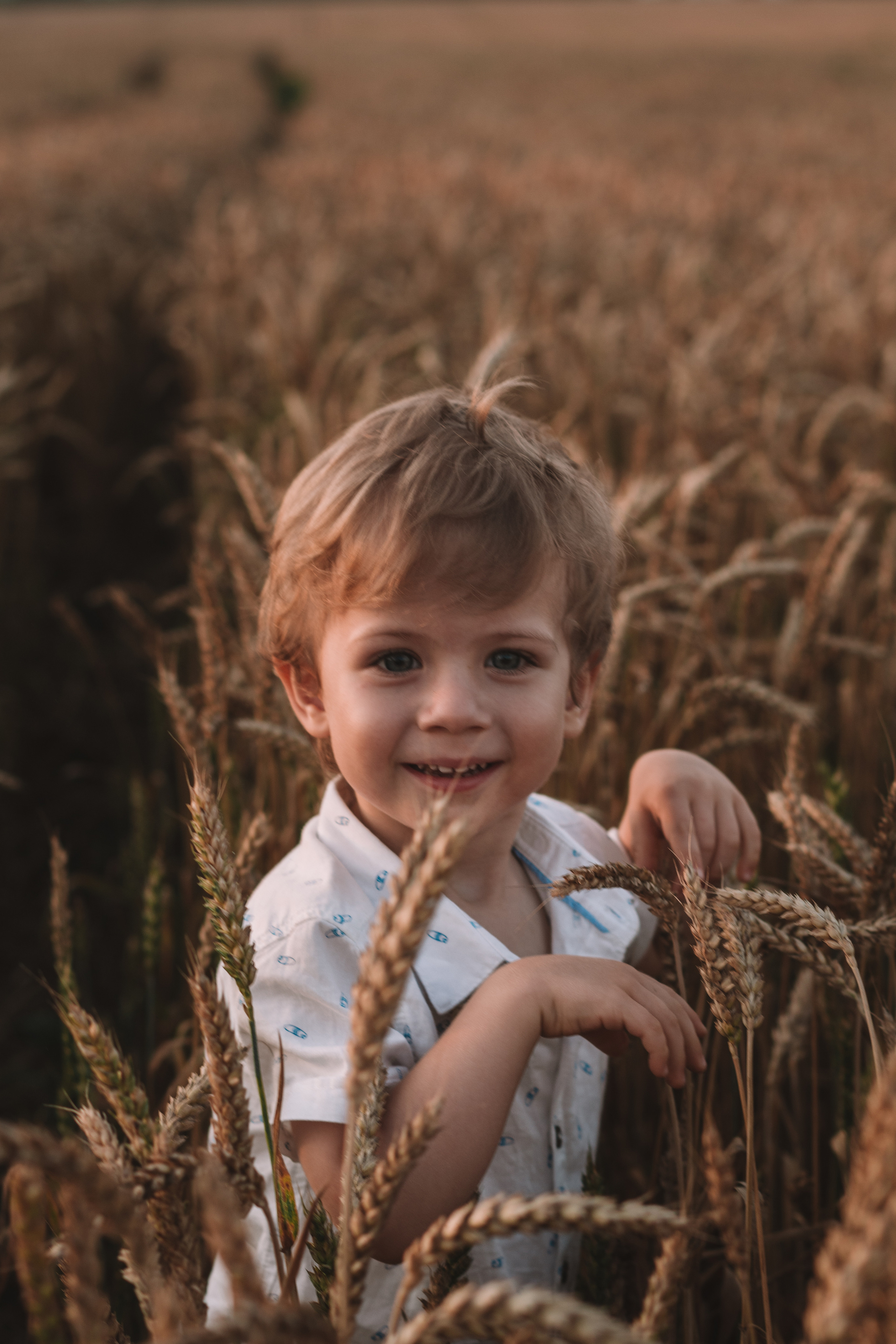 Александра и сыновья. Фотосессия в пшеничном поле. Семейный фотограф Пятигорск, Кисловодск, Эльбрус. Марина Вяликова