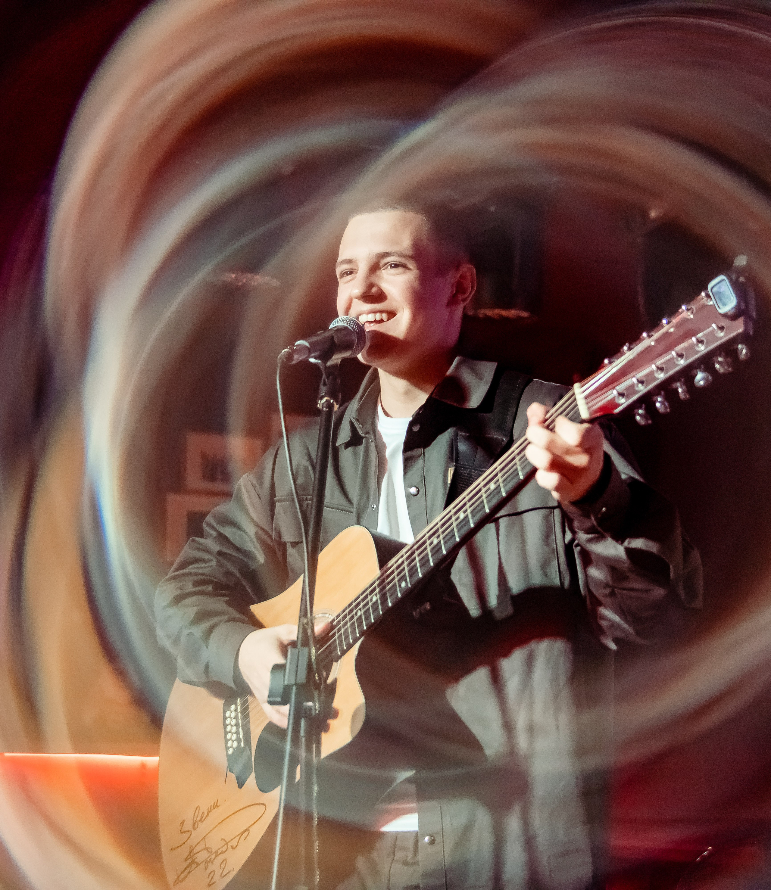 Репортажные фотографии творческого вечера Такие дела, Панда