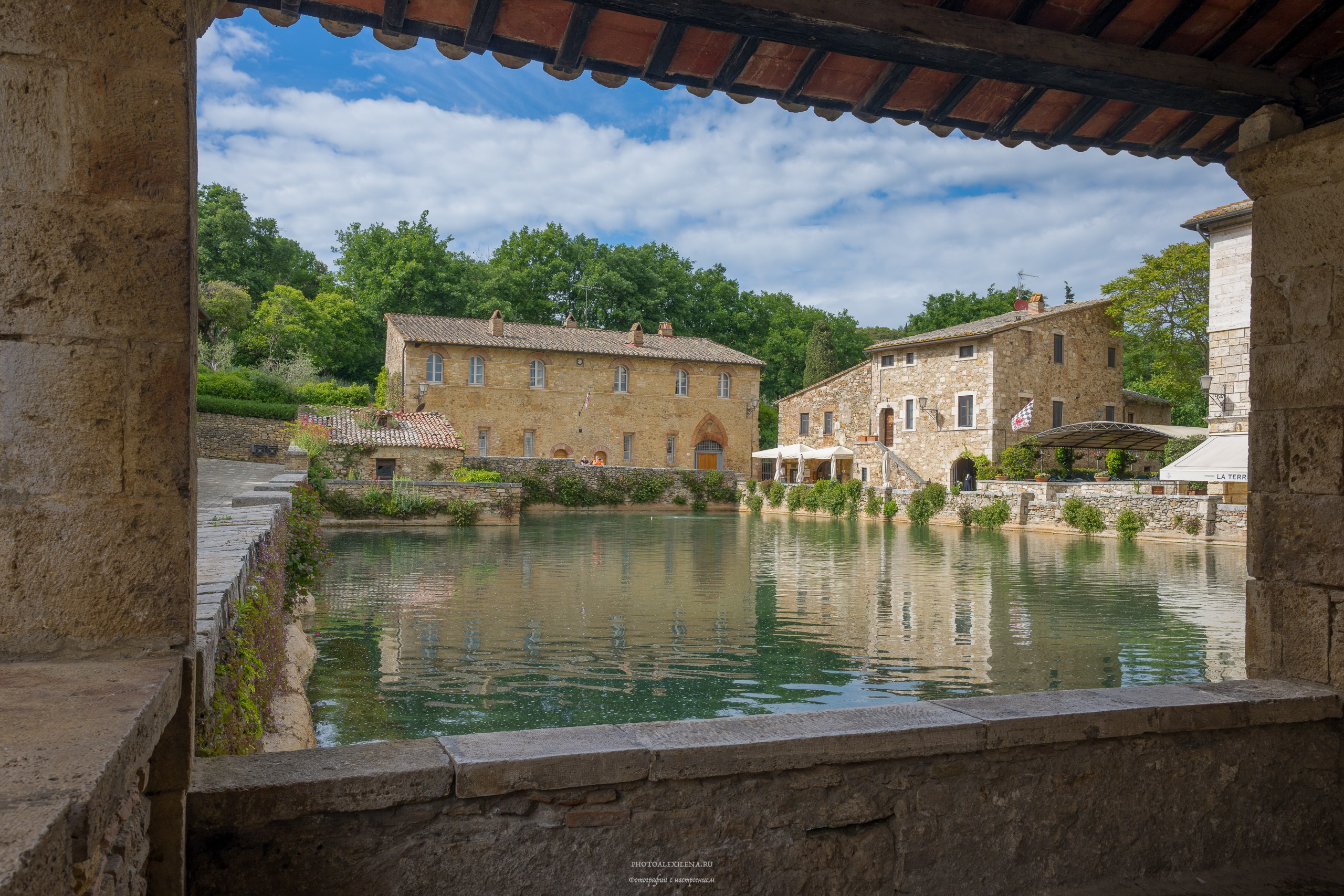 Радикофани и Баньо Виньони. Авторские стильные фотокартины