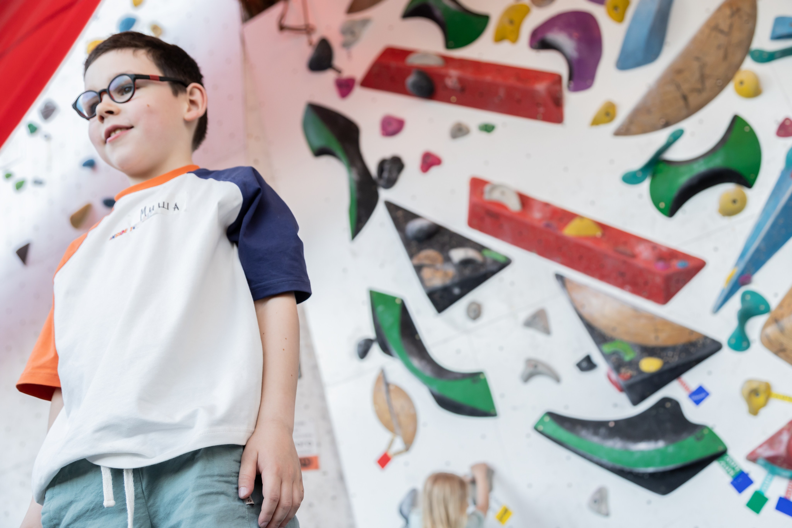 Фотосъемка детского Дня Рождения на скалодроме. Любовь Каширская — фотограф для малого бизнеса и специалистов