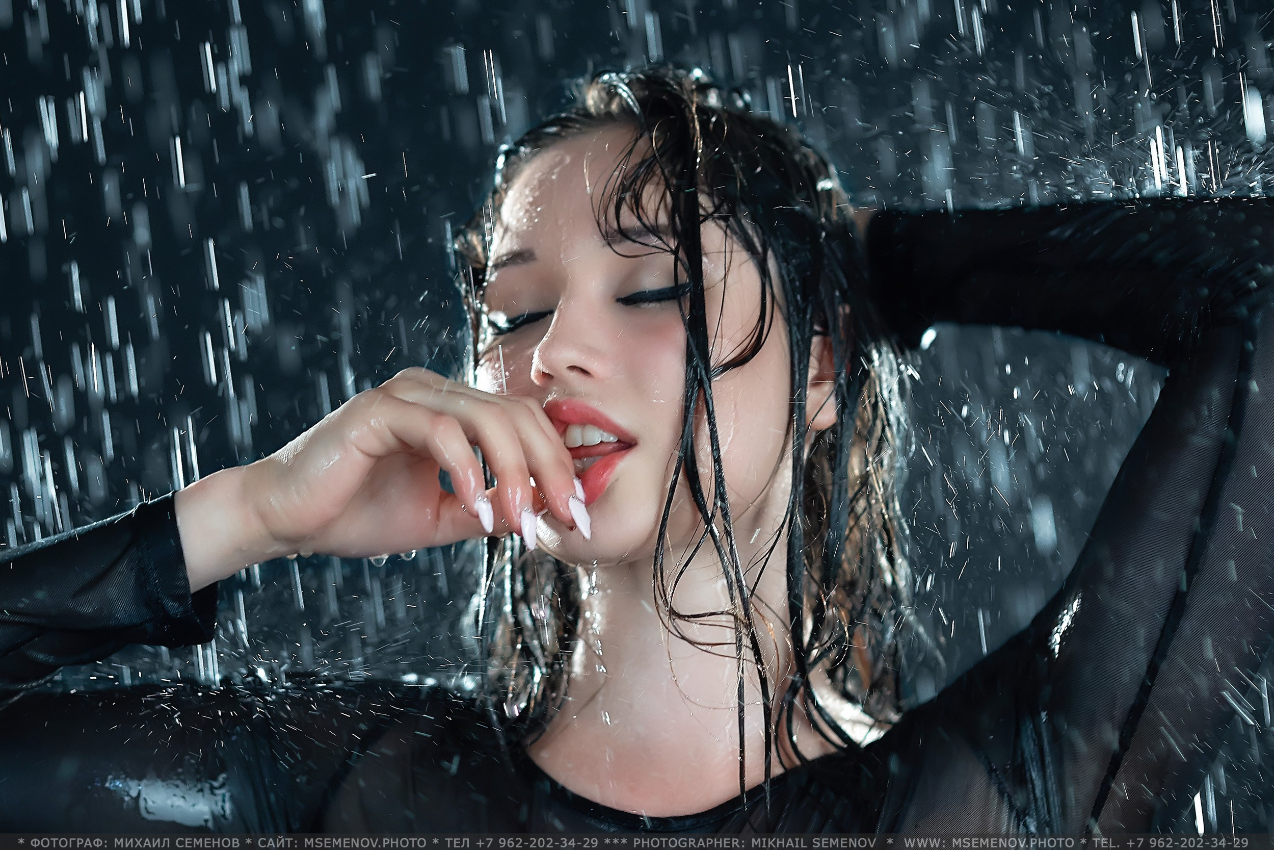 AQUA-photo session. Photographer for business Mikhail Semenov. Aqua photo studio, photo school