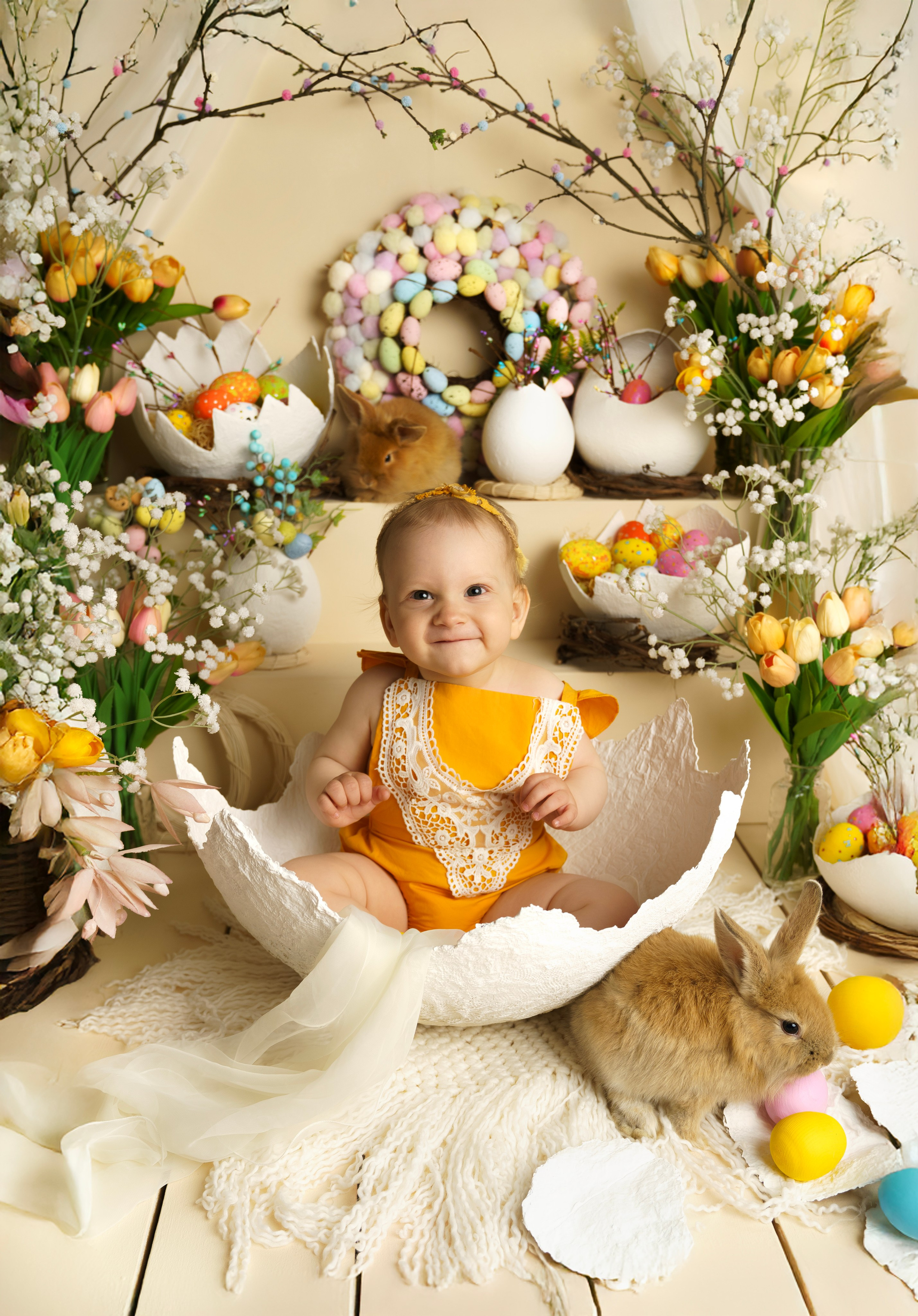 Фотосессия ГОДОВАСИЕ. Фотограф новорожденных, детей до года и беременных в Симферополе