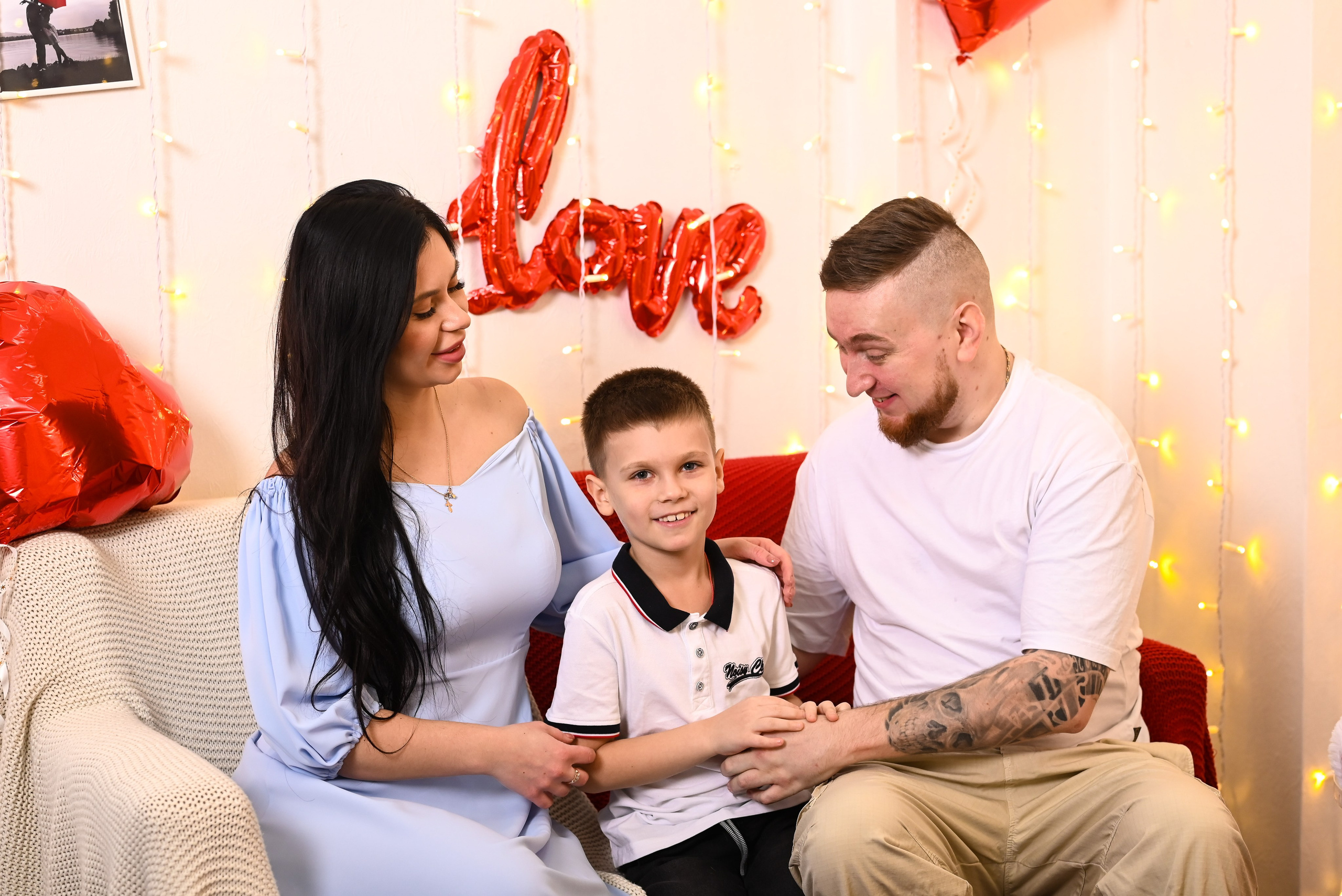 Семейная. Фотостудия Зефир. Фотосессии в студии под ключ. Москва. Семейные и детские фотосессии