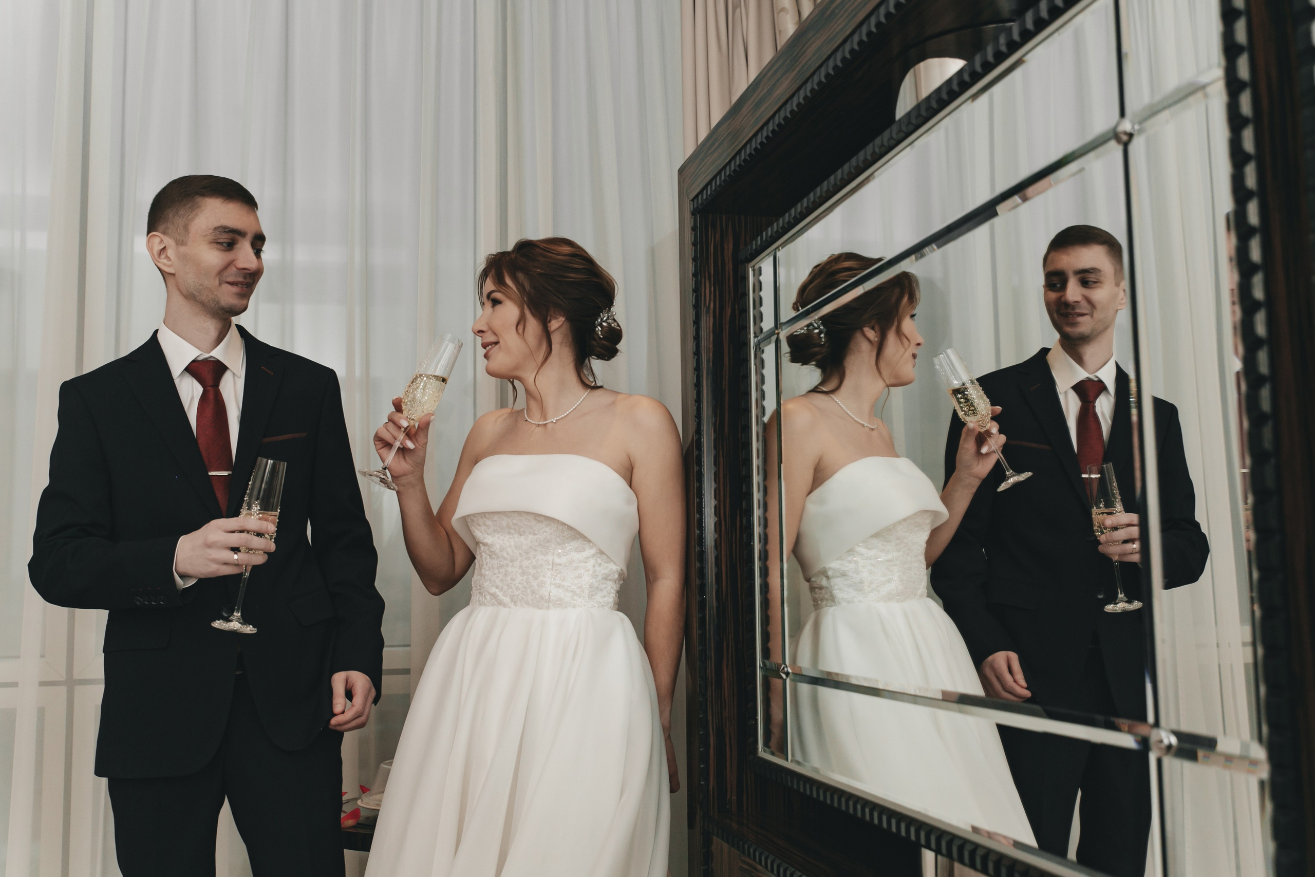 Анонс свадебная съёмка Станислав и Светлана, ЗАГС Шипиловский отдел, отель Plaza Garden. Фотограф и свадебный фотограф в Москве