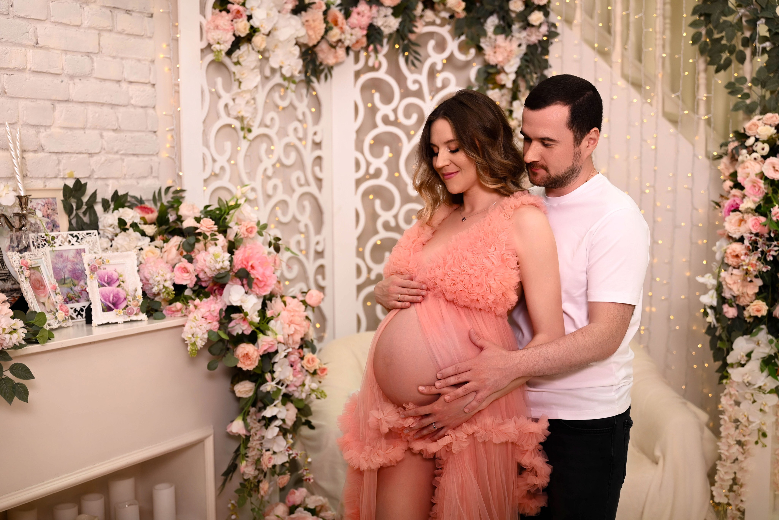 Беременность. Фотостудия Зефир. Фотосессии в студии под ключ. Москва. Семейные и детские фотосессии