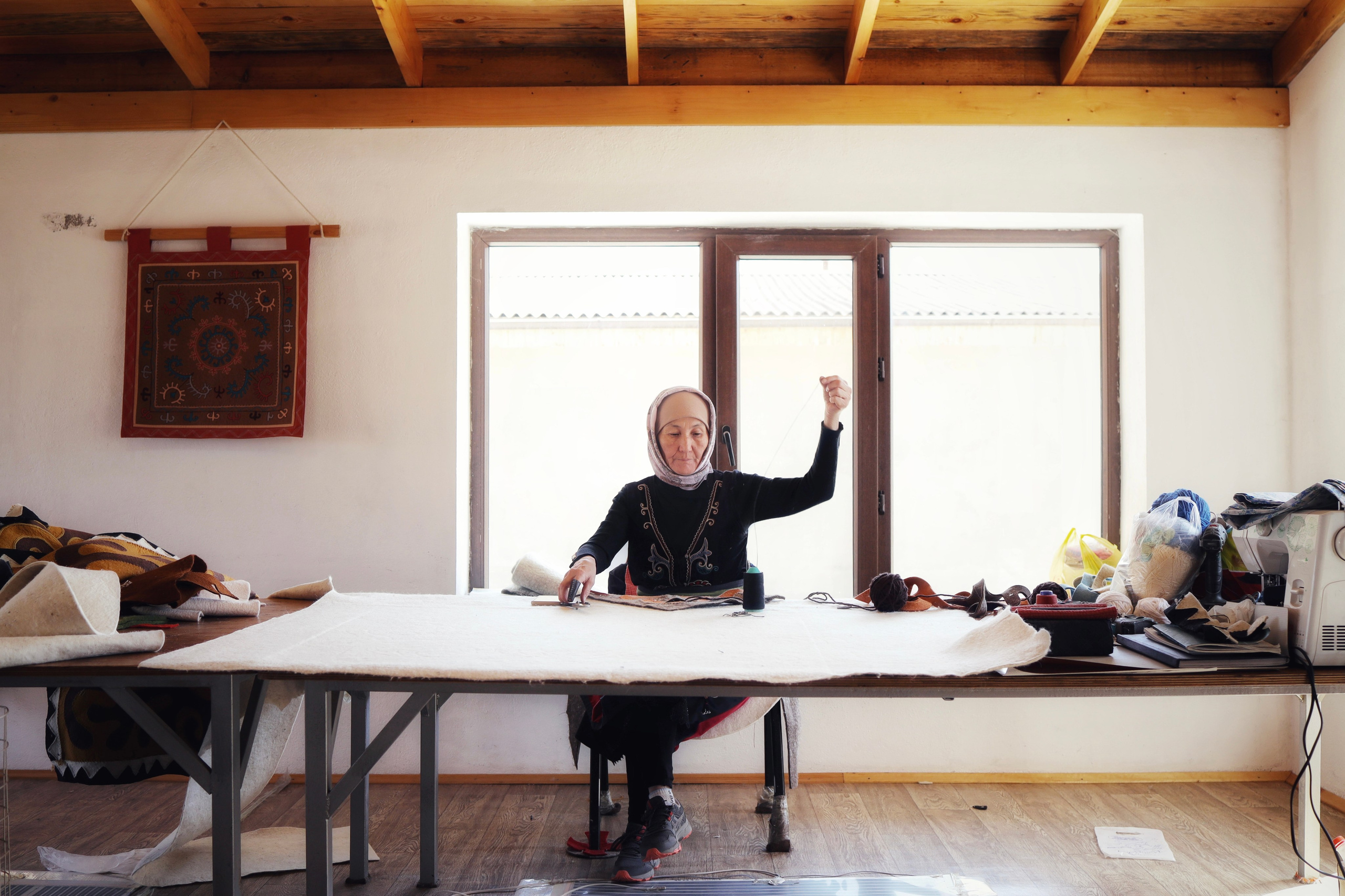 Zhanyl Baisheva, UNESCO ICH / Kyrgyzstan 2024. POLINA MÔMOT