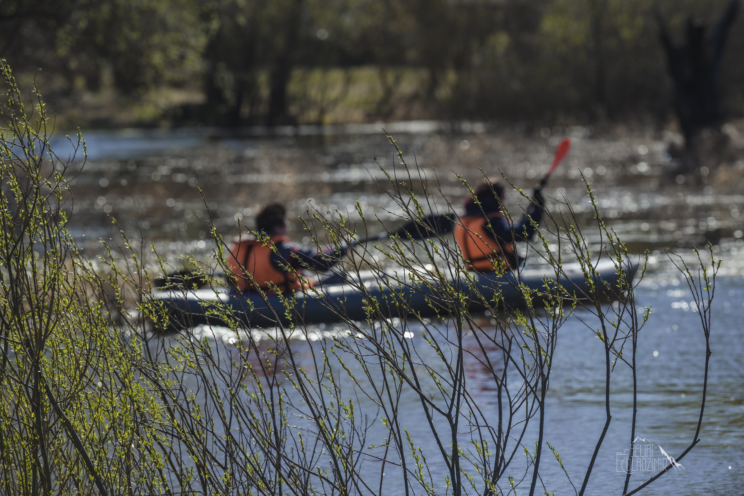 Сплав по реке Тремля 5 апреля 2026 года. Репортажный фотограф Владимир Беляй
