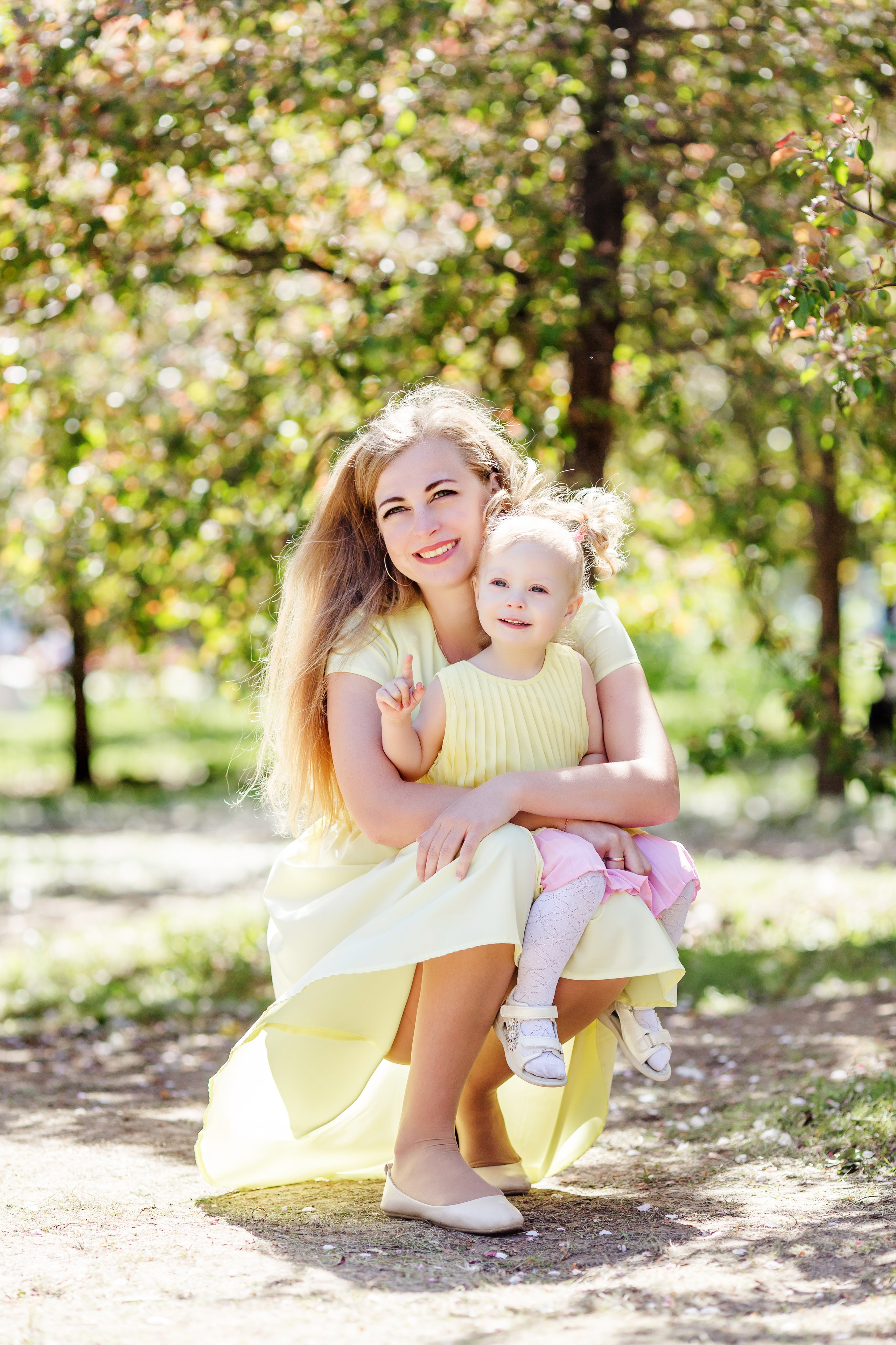 Семейная фотосессия в парке с детьми