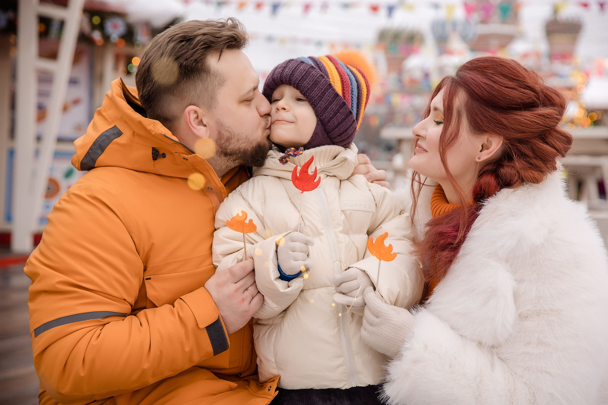 Яркая фотосессия на Красной площади. Семейный и детский фотограф в Москве Вера Ускова