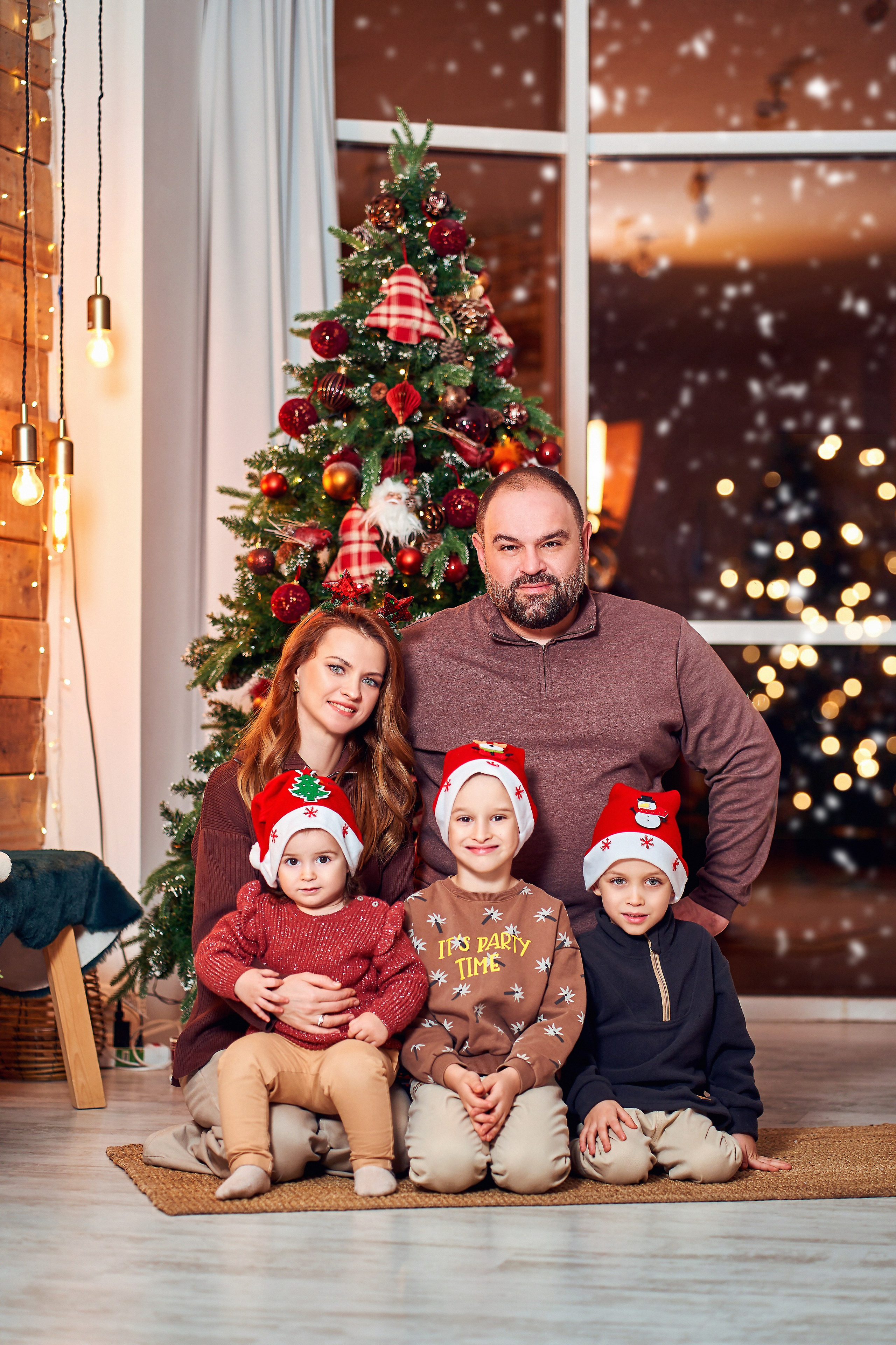 Новогодняя семейная съемка. Семейный и детский фотограф в Ростове-на-Дону Екатерина Шевченко