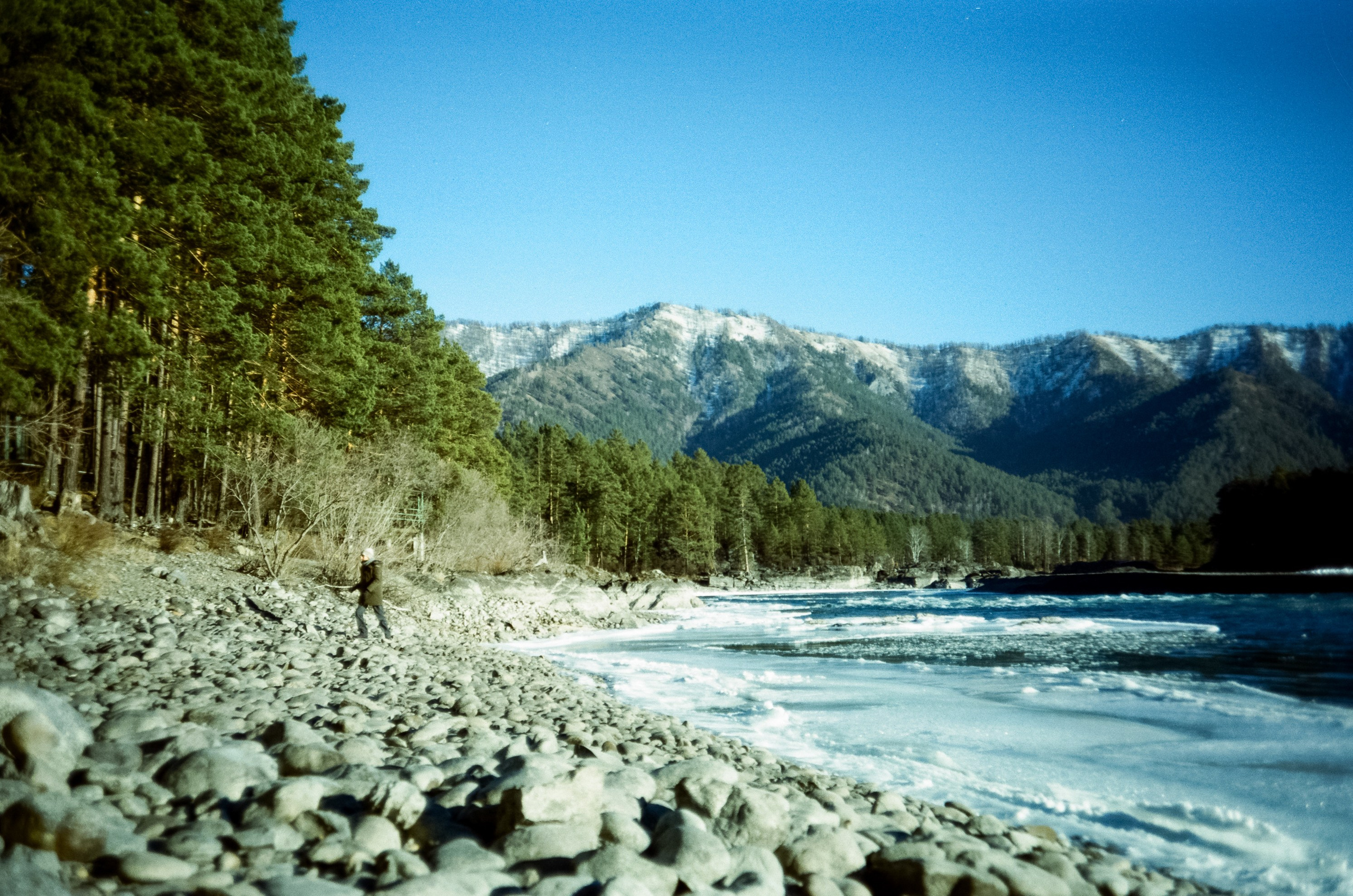 База Берель, база Тихий берег / 23 декабря 2023 года (-10℃)