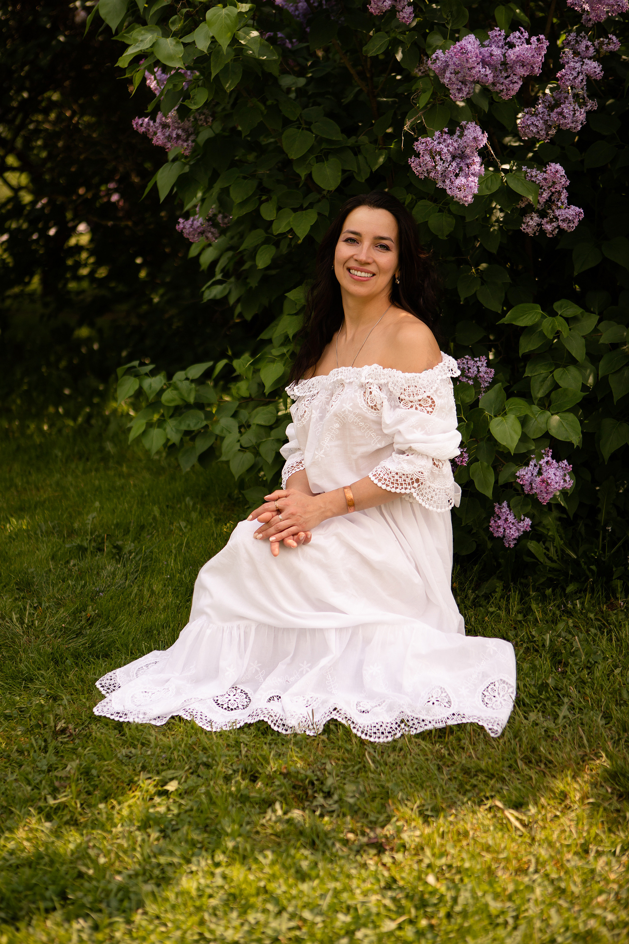 Катерина в Сиреневом саду. Фотограф в Москве Серегина Екатерина