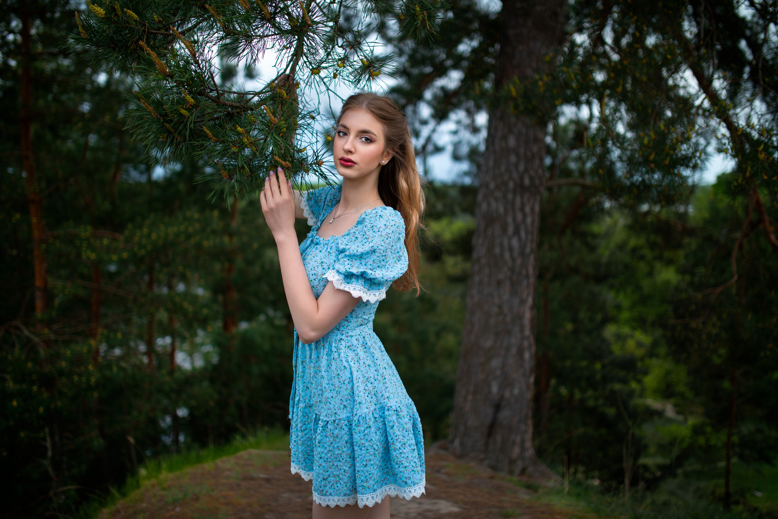 Фотосет с Ксенией на природе в Рамони в формате для «себя». Дмитрий Шульгин, портретный фотограф в Воронеже