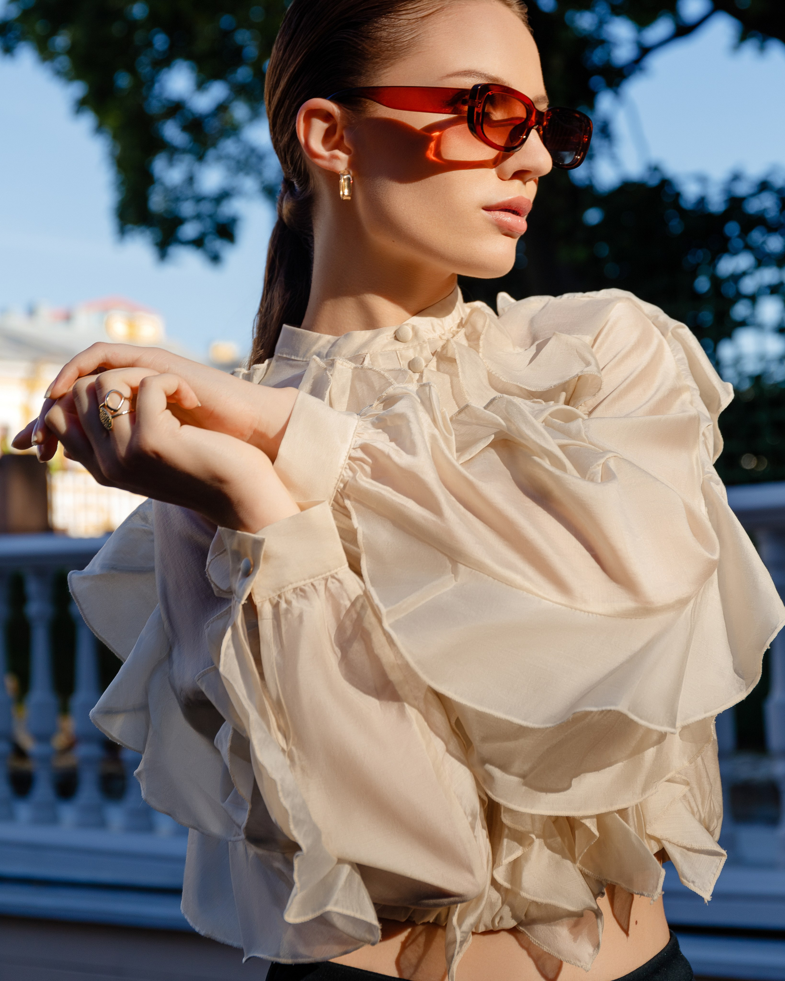 Съёмки в парках и садах Петербурга