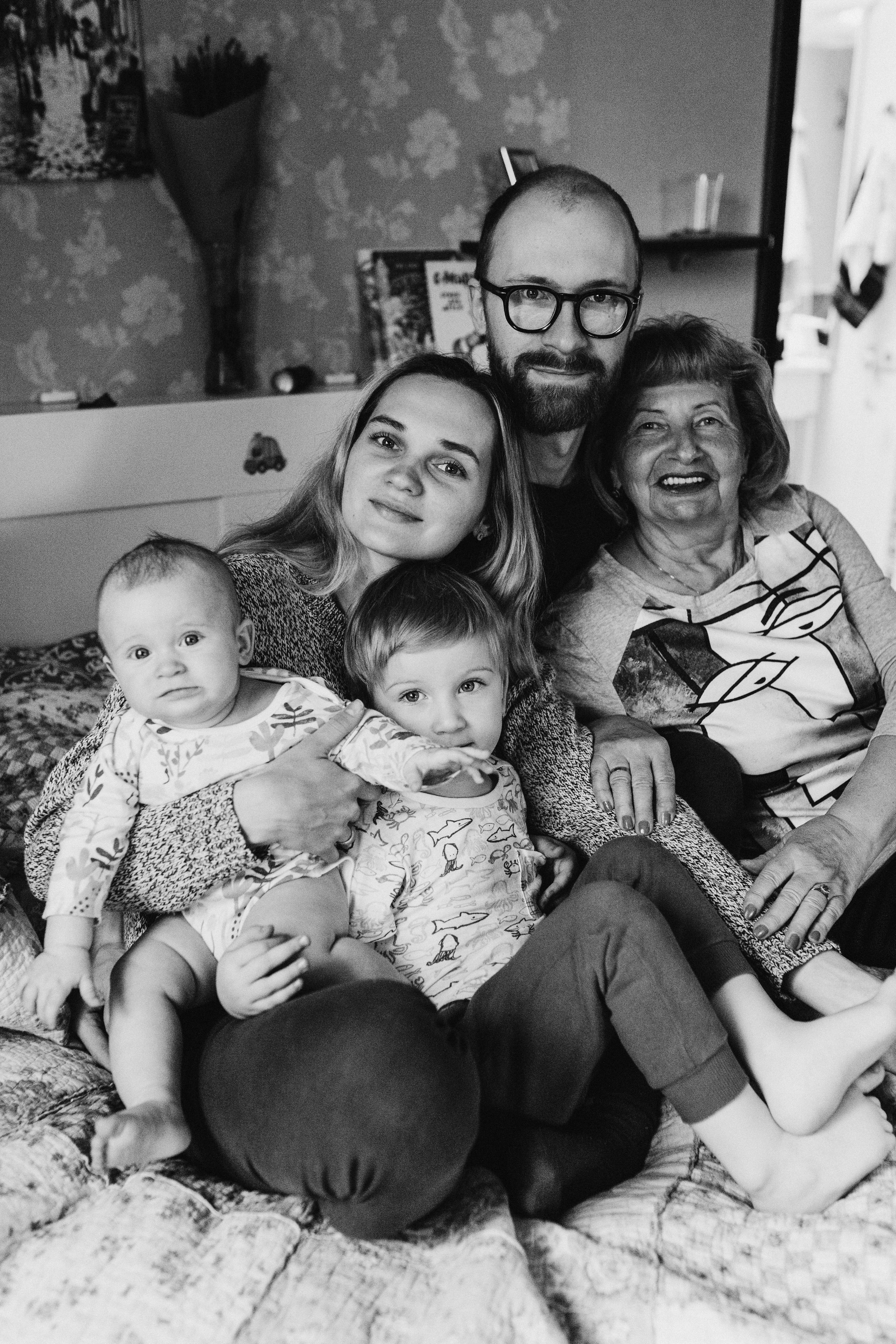 Оля, Влад, Лёша и Василиса. Семейный и детский фотограф из Москвы, Щёлково Герасимова Вероника