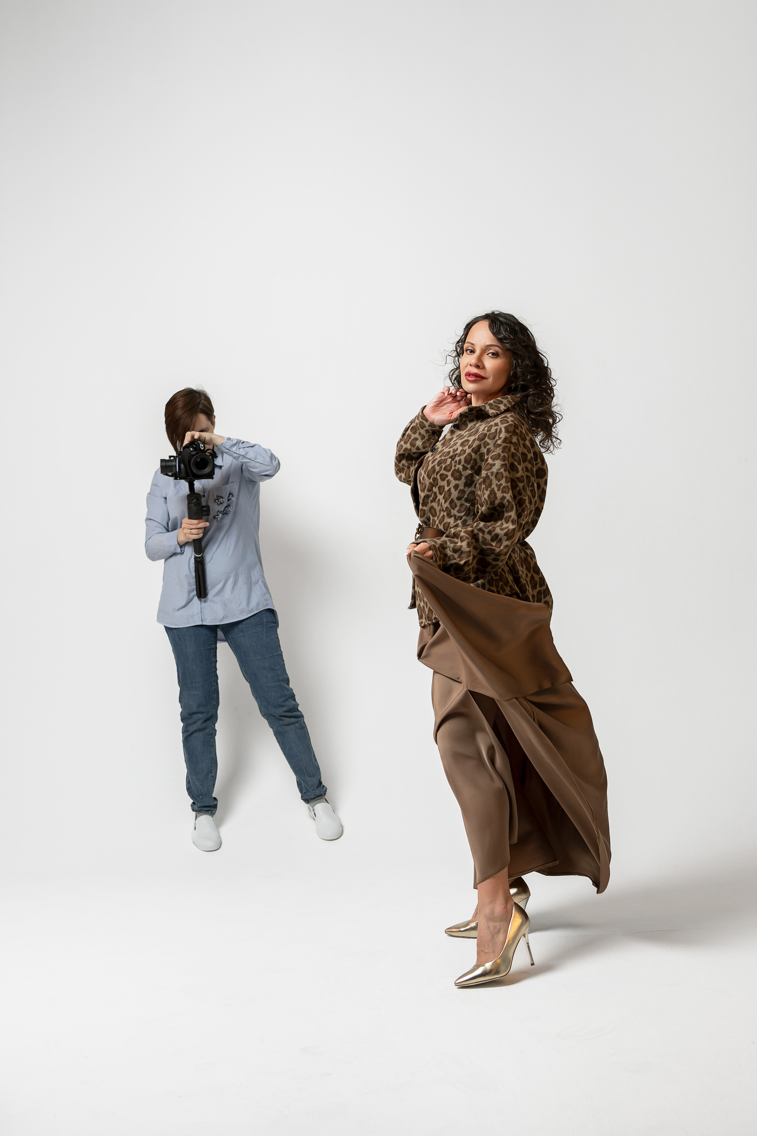 Съёмка ролика для стилиста Макса Осипчука. Портретный фотограф в Санкт-Петербурге Дмитриева Наталия