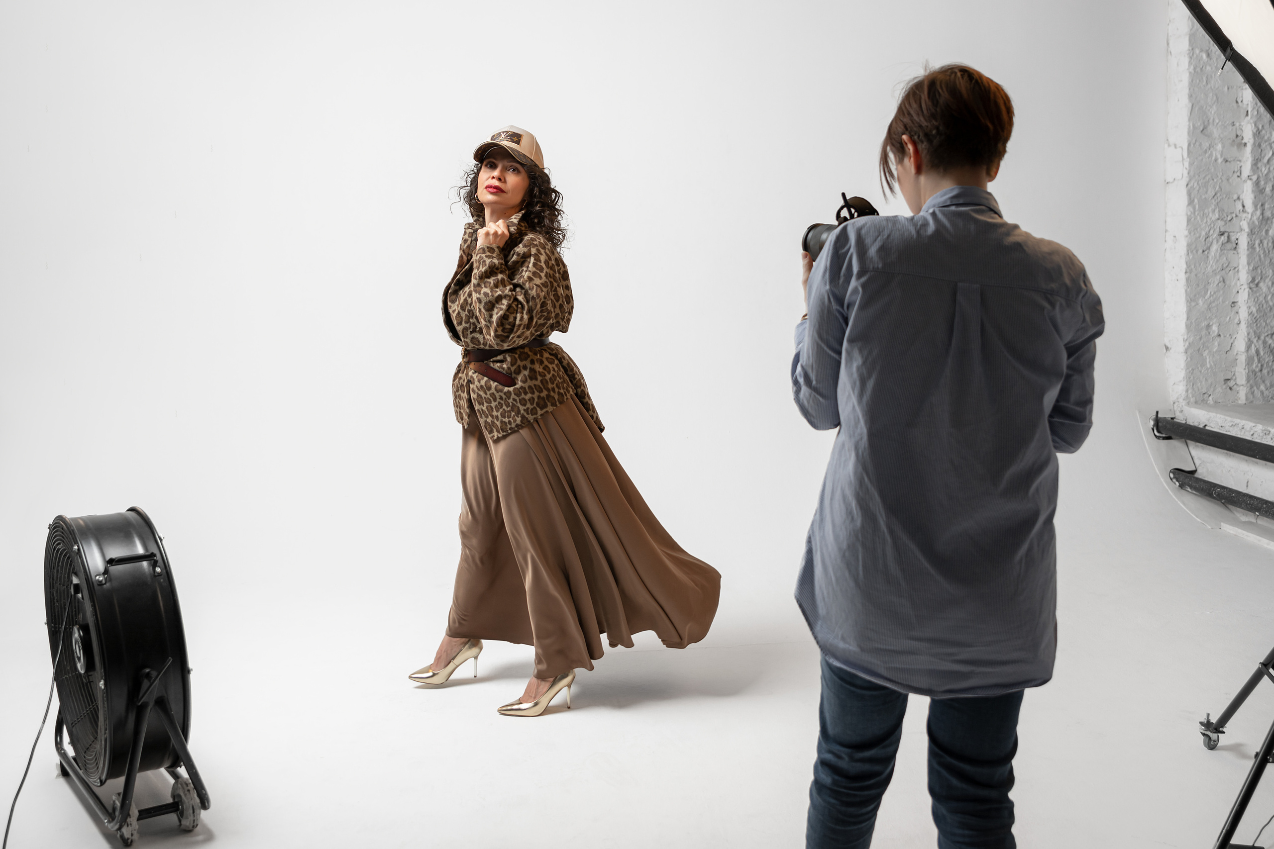 Съёмка ролика для стилиста Макса Осипчука. Портретный фотограф в Санкт-Петербурге Дмитриева Наталия